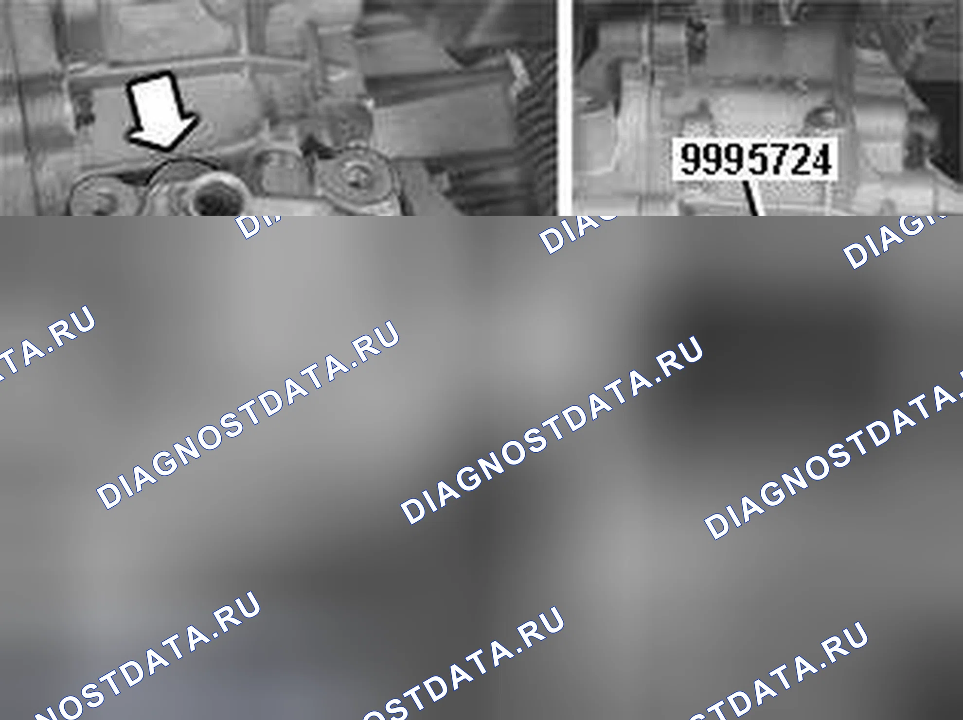 Рис. 340: СНЯТИЕ ПЕРЕКЛЮЧАТЕЛЯ ПЕРЕДАЧ. Volvo V50 I