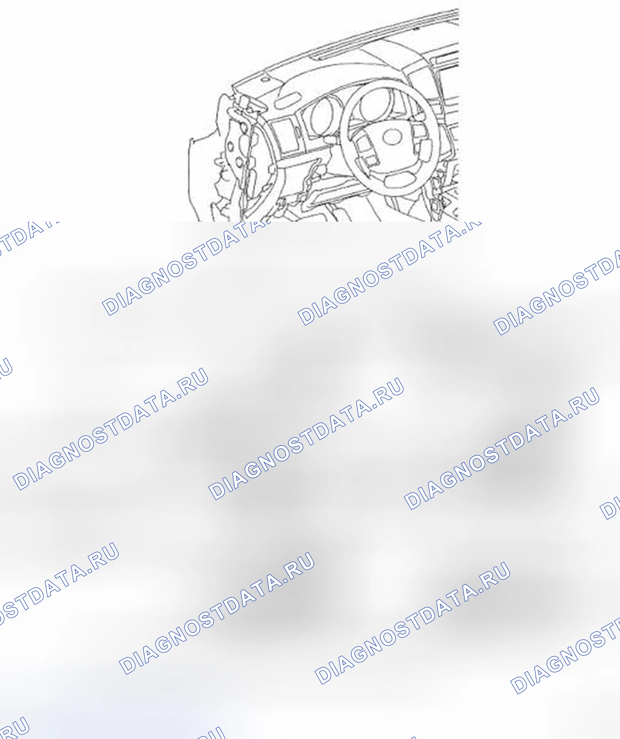 Рис. 161: КОМПОНЕНТЫ. Toyota Land Cruiser 200