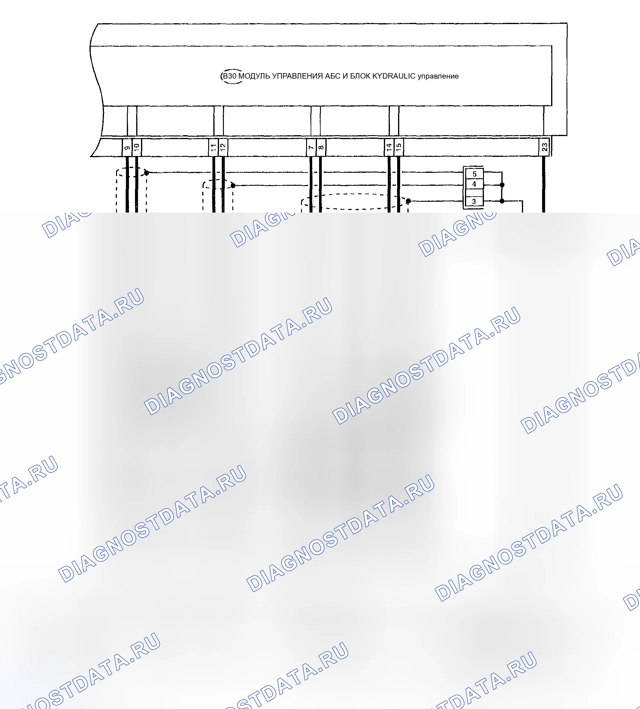 Рис. 109: электросхема. Subaru Forester SG
