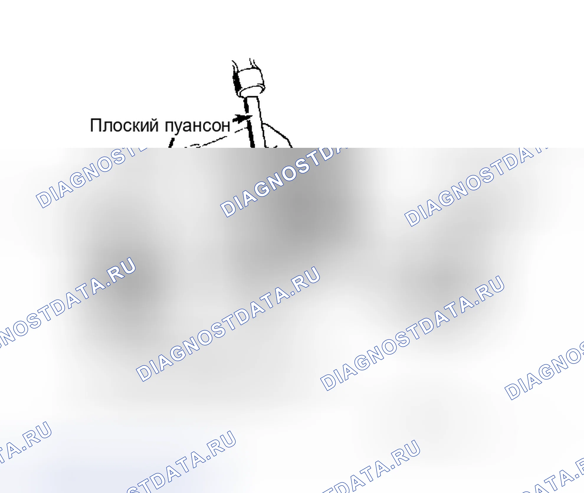 Рис. 18: Удаление пробки холостой смеси Расстояние между резами пилы зависит от размера используемого пуансона.. GMC Vandura I