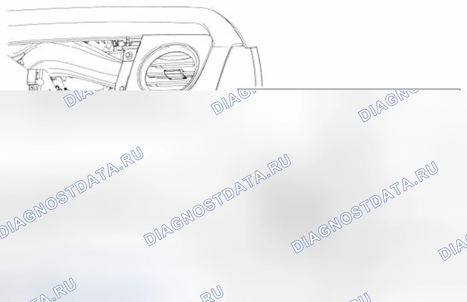 Рис. 159: Режим дверного привода - панель / дверь размораживания. Ford Mustang V рестайлинг 2