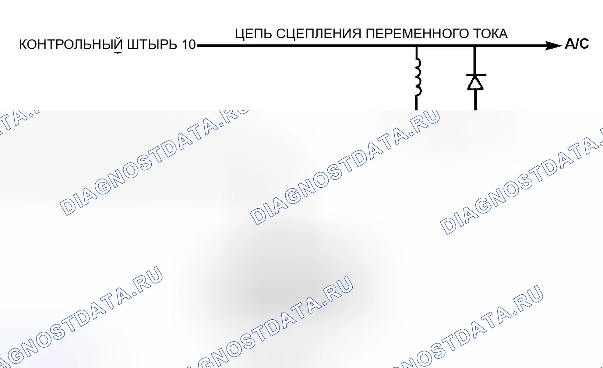 Рис. 143: Входная цепь 4.9L нейтрального привода кондиционер. Ford Cab & Chassis Ranger 