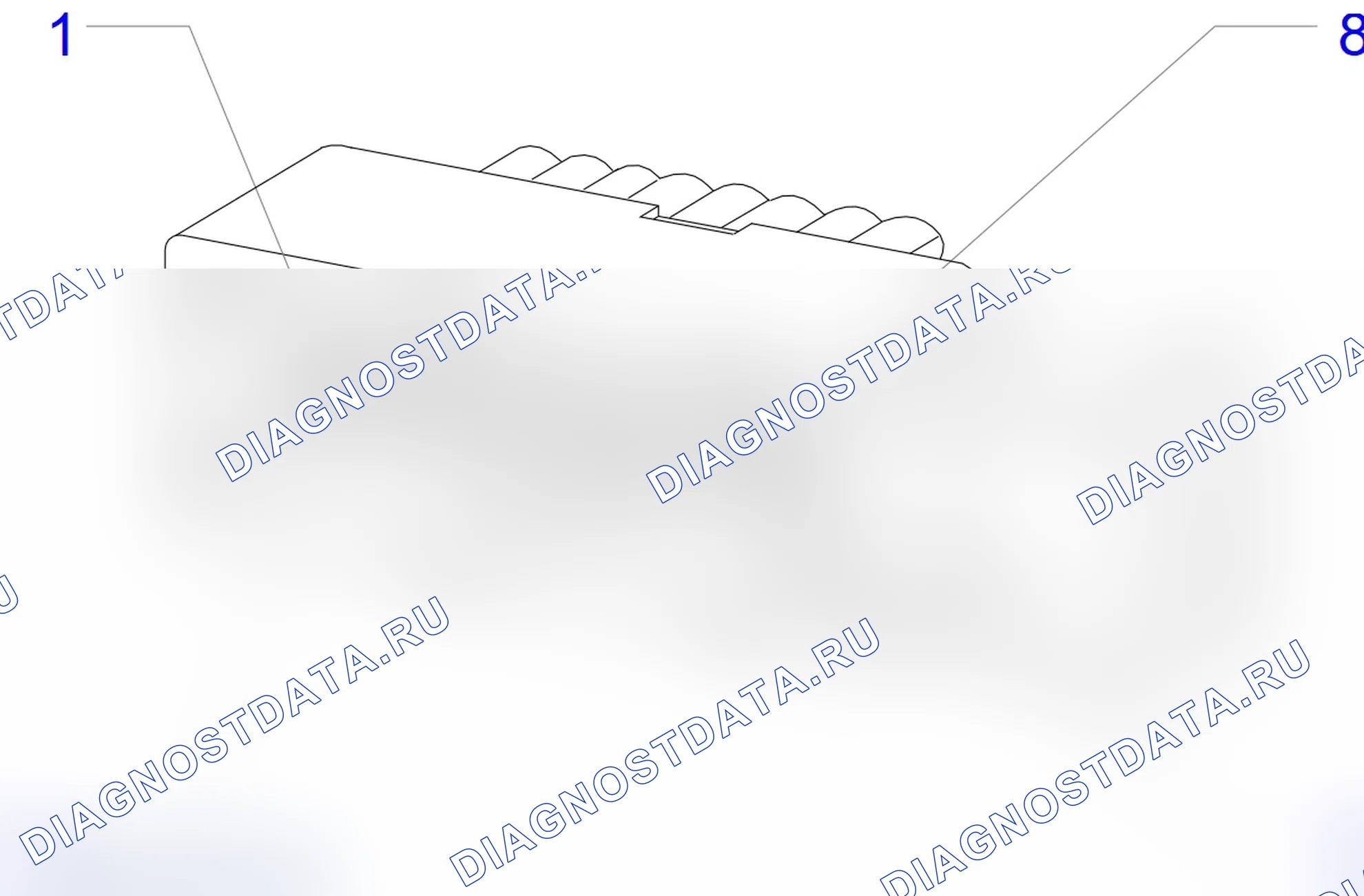 Распиновка разъёма E119L. Opel Zafira B
