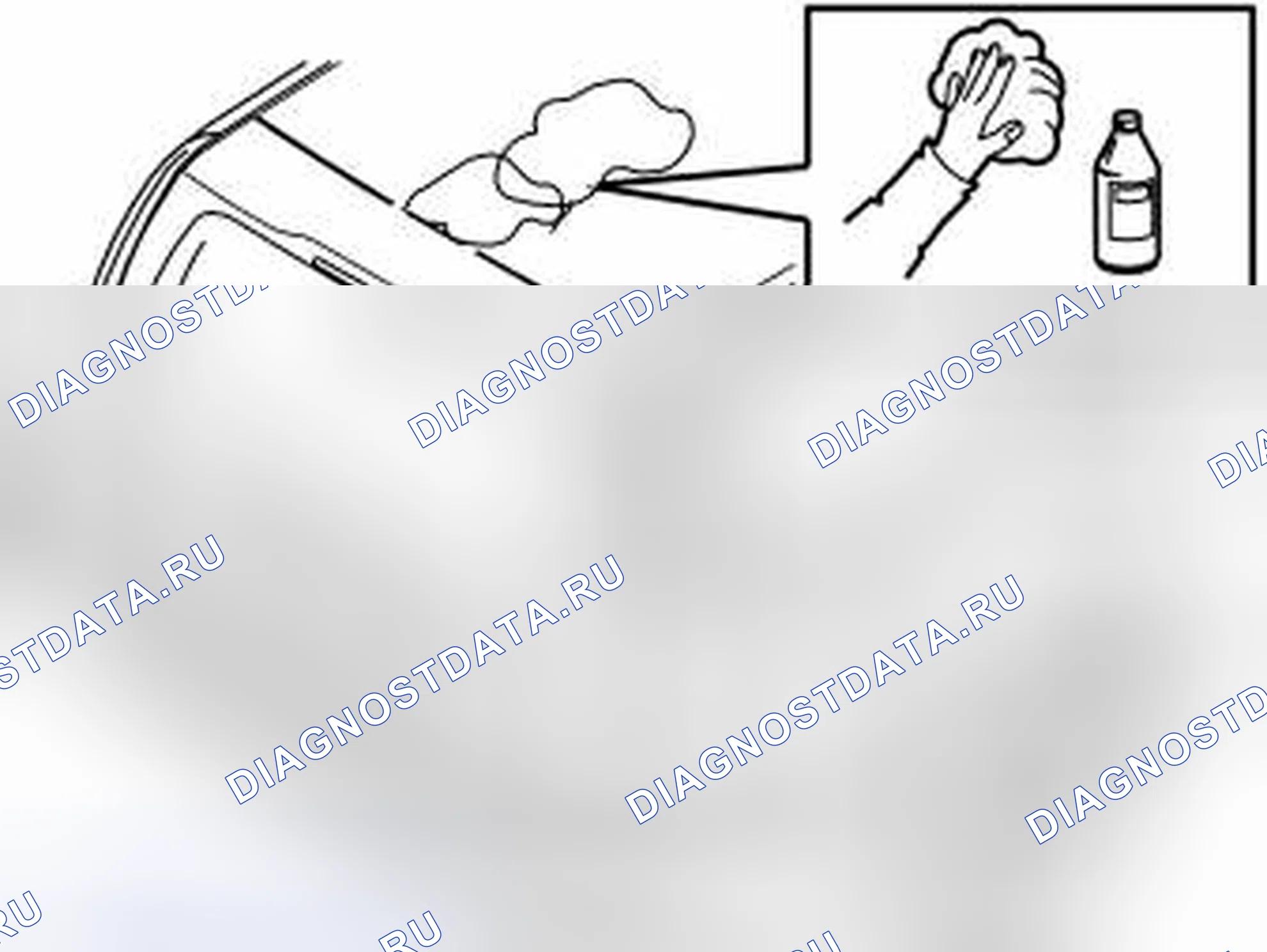 Рис. 752: Подготовка к установке. Volvo V70 II