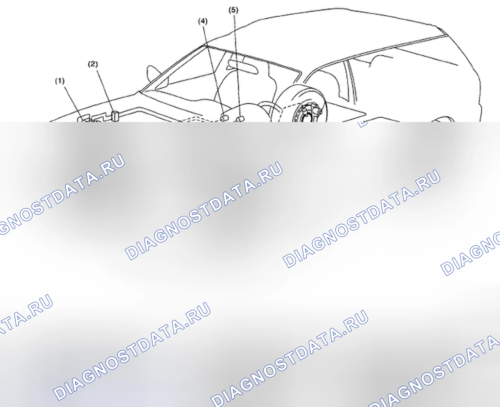 Рис. 43: РАСПОЛОЖЕНИЕ. Subaru Outback BP рестайлинг