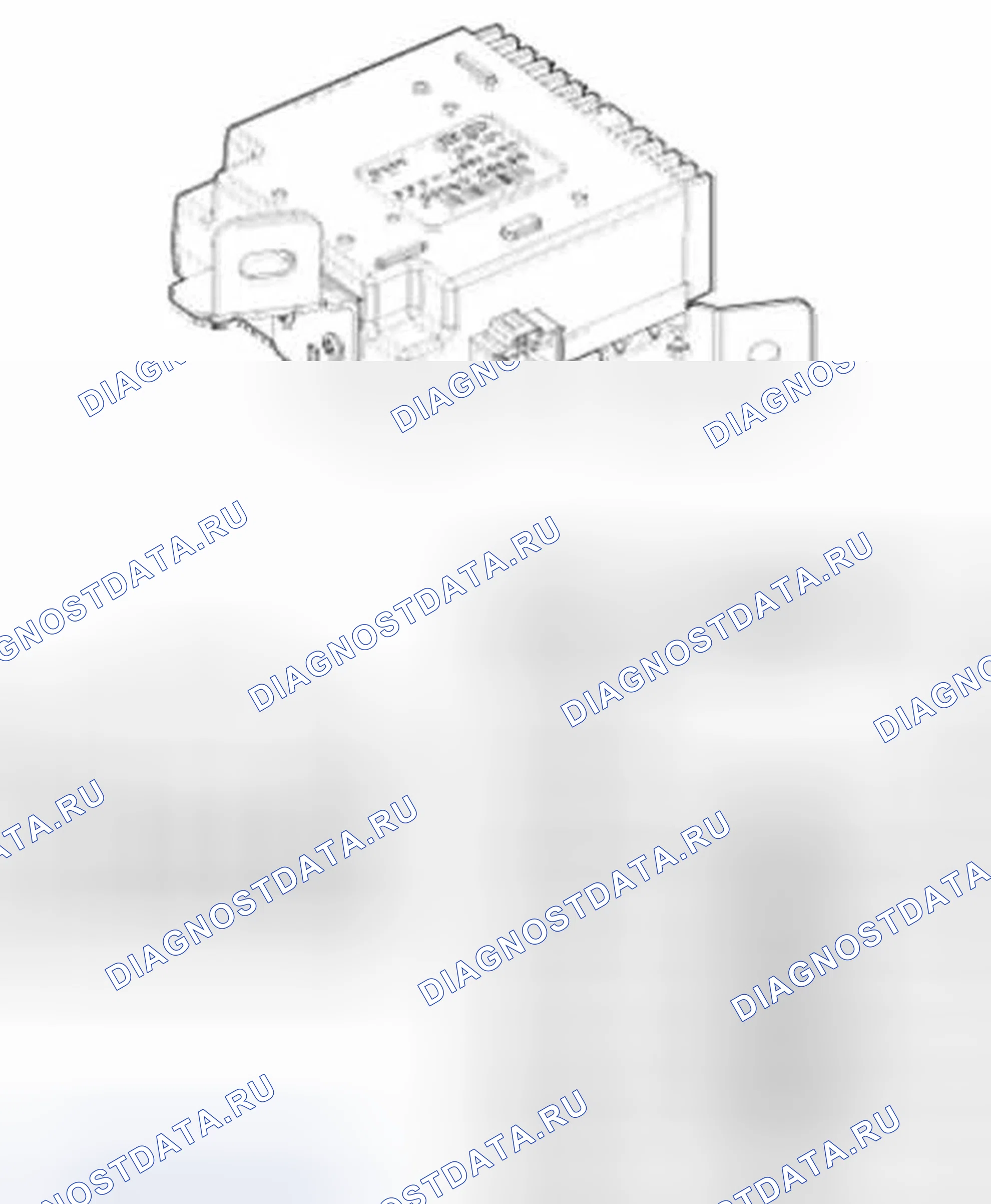 Рис. 98: Расположение компонентов. Hyundai Sonata VI