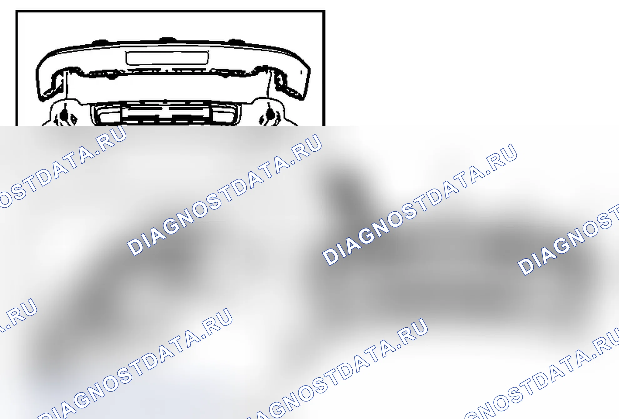 Рис. 52: Замена ударной штанги переднего бампера (GMC). GMC Sierra 2500 HD 