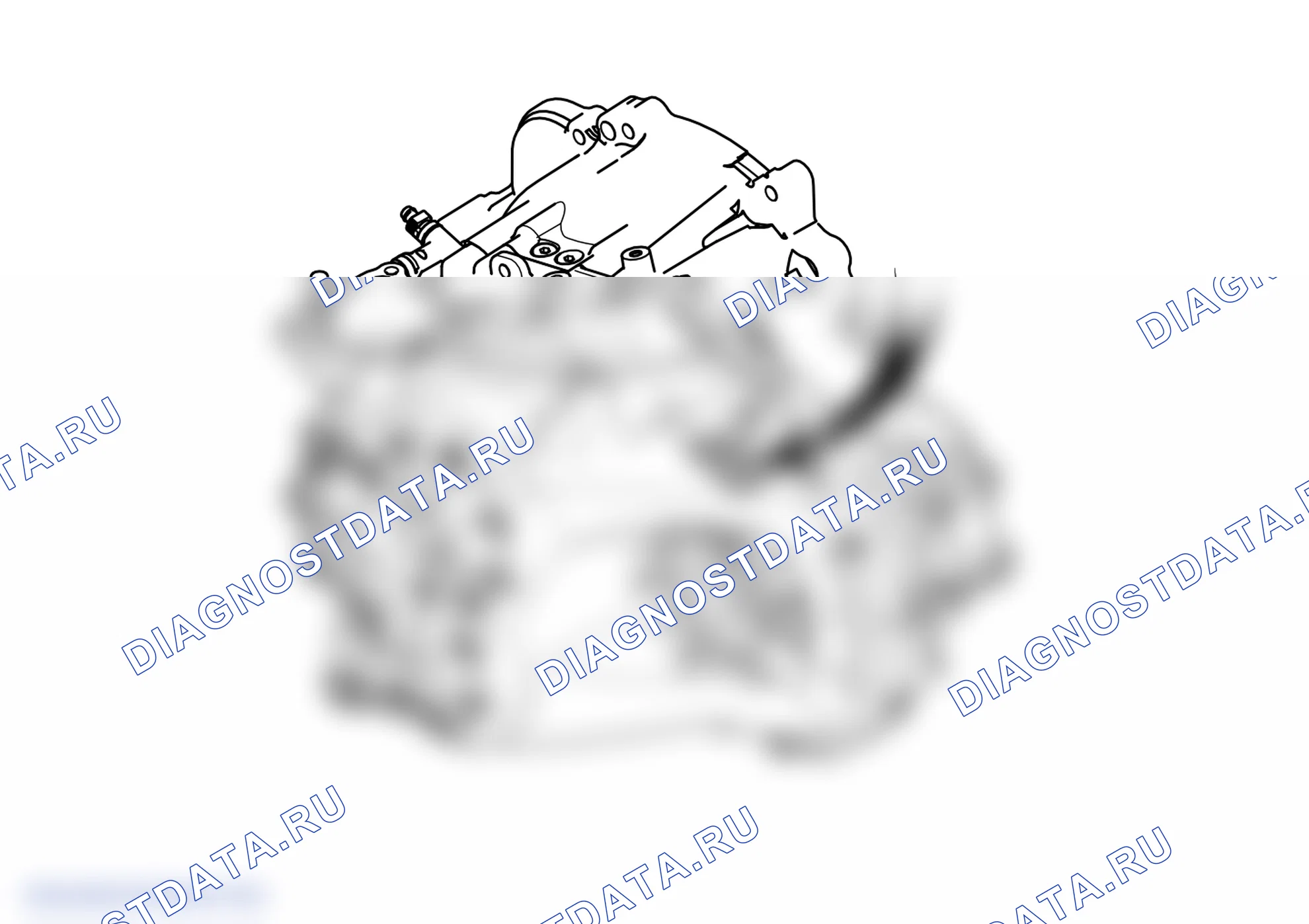 Положение номера трансмиссии — Haval H4. Haval H4 I