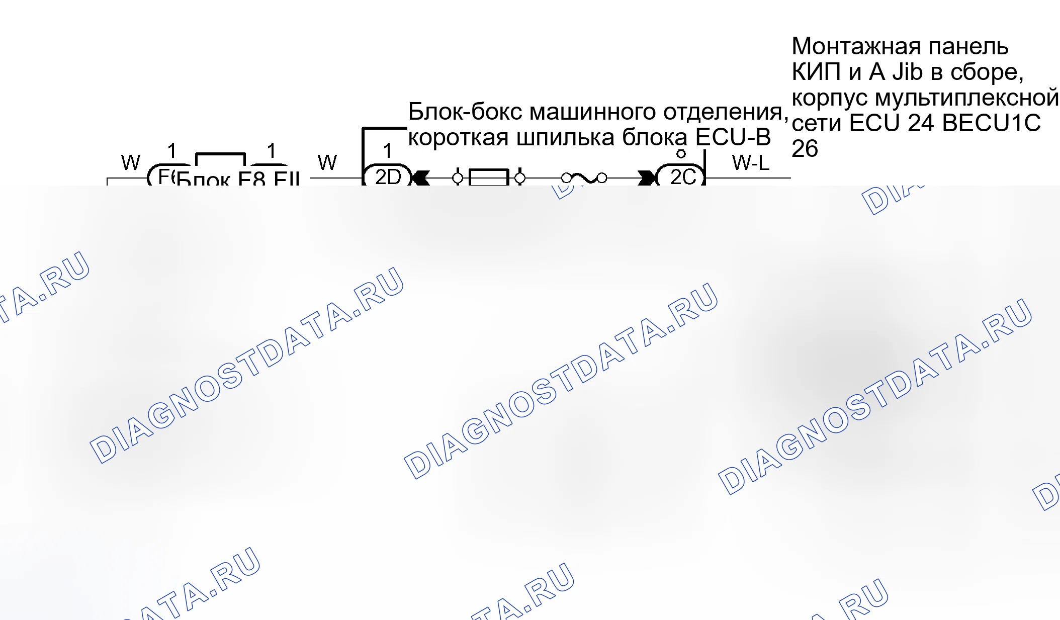 Рис. 339: электросхема. Toyota Sienna II