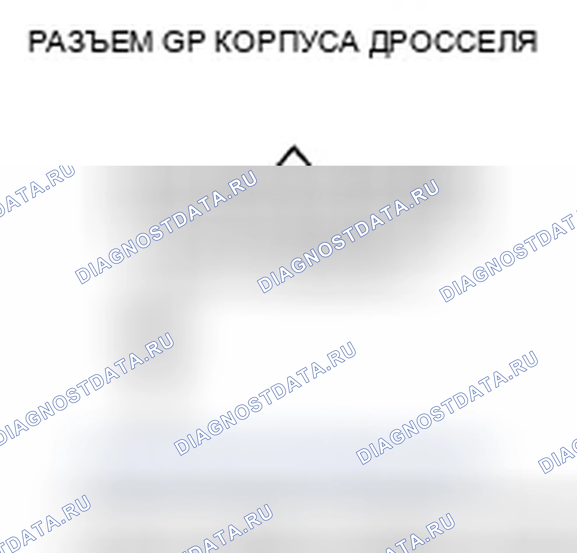 Рис. 43: P0123 расшифровка кода ошибки: высокое напряжение цепи датчика А положение дроссельной заслонки. Honda Odyssey IV
