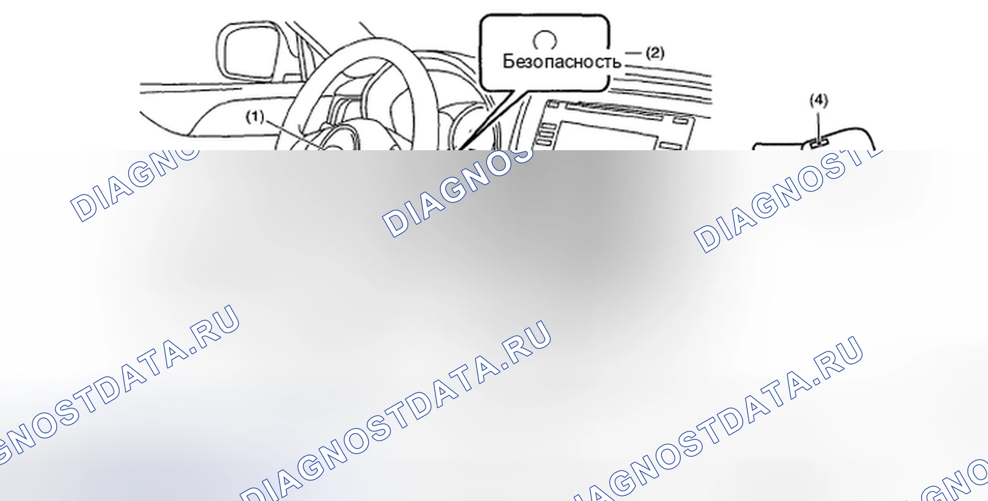 Рис. 54: РАСПОЛОЖЕНИЕ. Subaru Impreza WRX GH