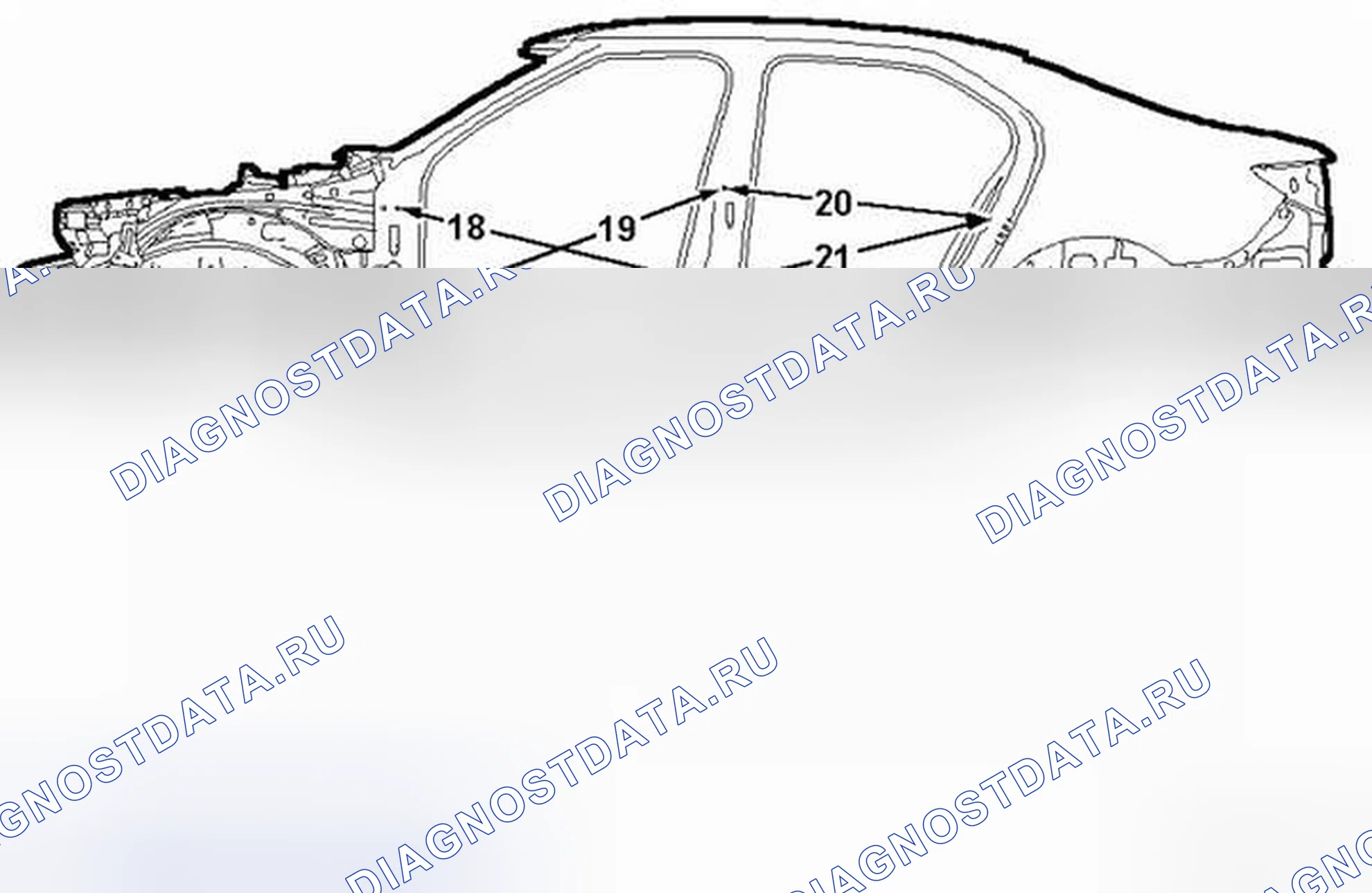 Рис. 441: Показания со стороны кузова. Kia Picanto III рестайлинг
