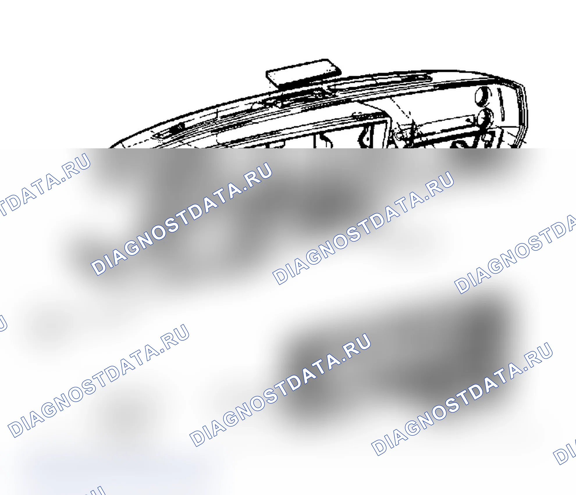 Рис. 1: Приборная панель Bonneville и Grand Prix. Pontiac Grand Prix IV