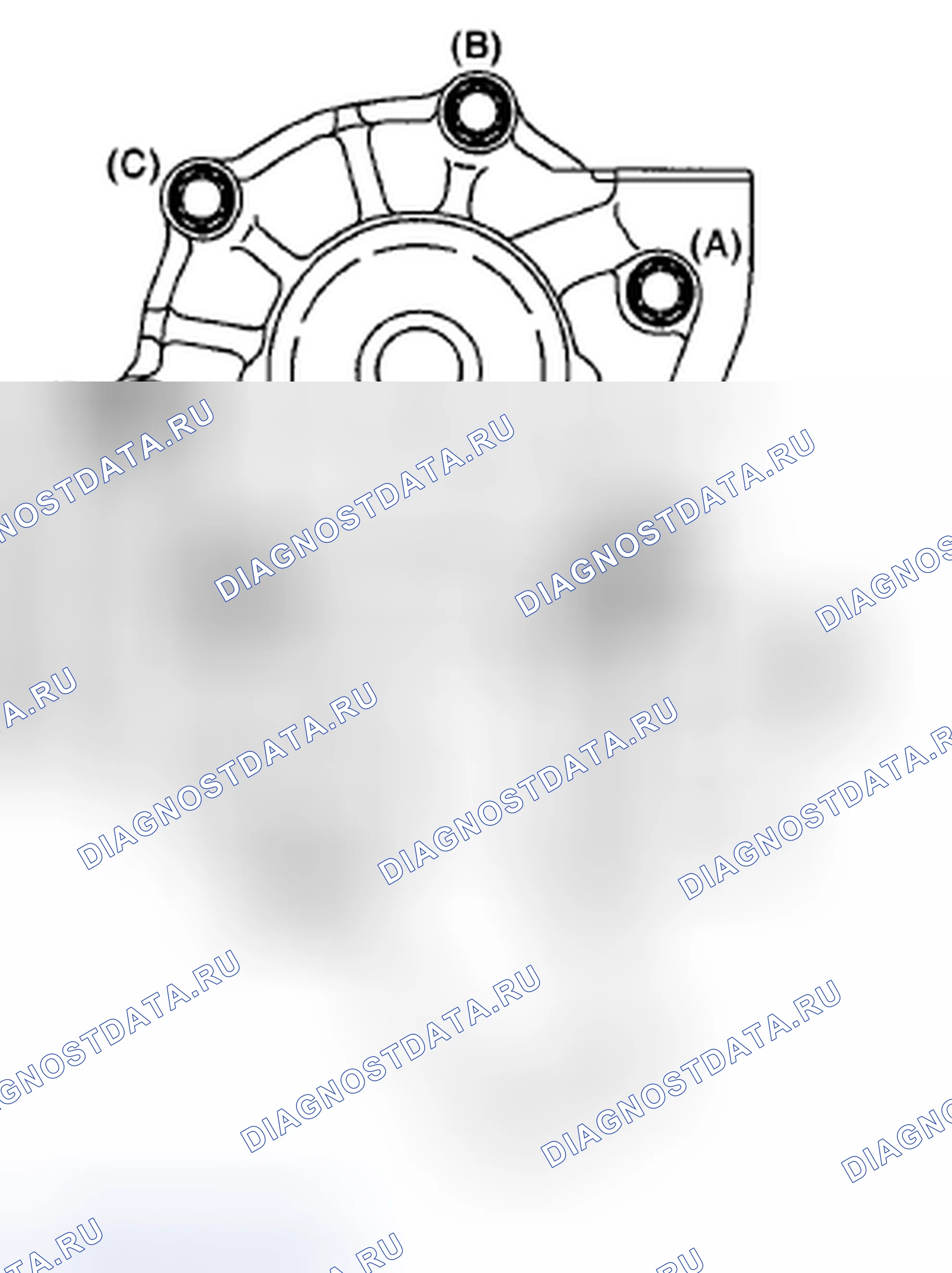 Рис. 44: УСТАНОВКА. Subaru Legacy BM/BR