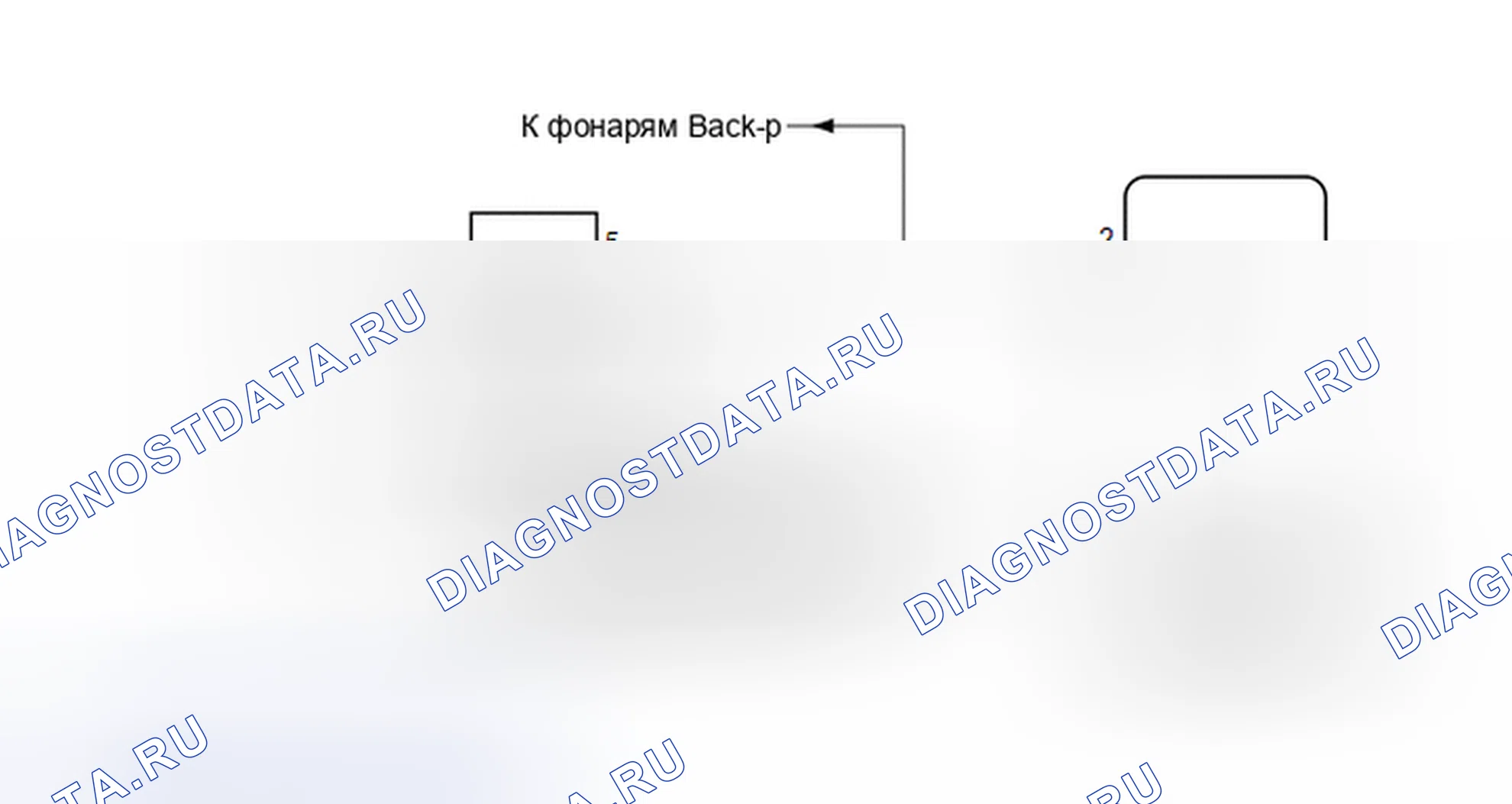 Рис. 125: электросхема. Toyota Highlander III