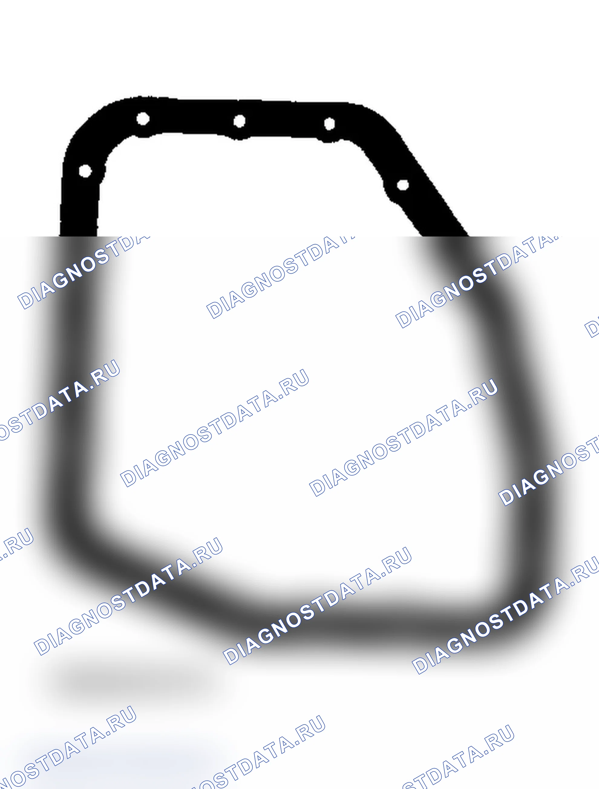 Рис. 171: Прокладка поддона Toyota A-245E, A-246E и A-247E. Honda Civic VI