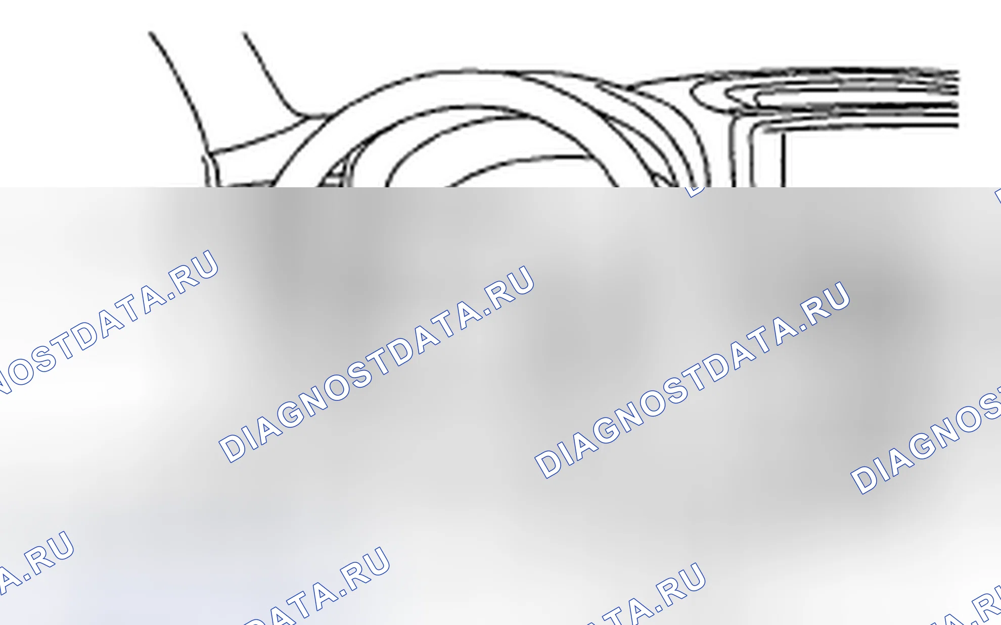 Рис. 43: МОДУЛЬ ПОДУШКИ БЕЗОПАСНОСТИ ВОДИТЕЛЯ. Subaru Impreza GH