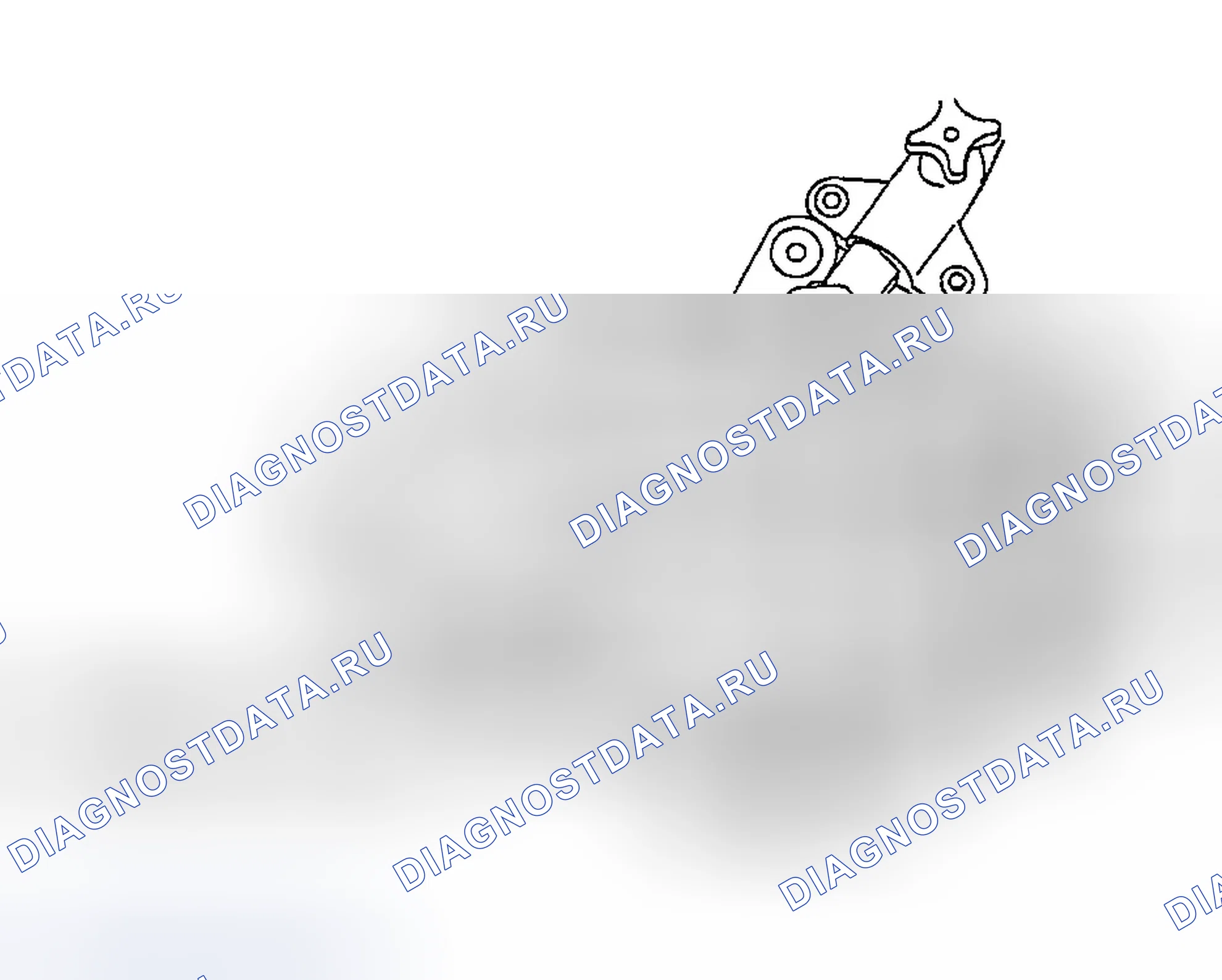 Рис. 98: Позиция 14: Болт в сборе Примечание. Ford Explorer III