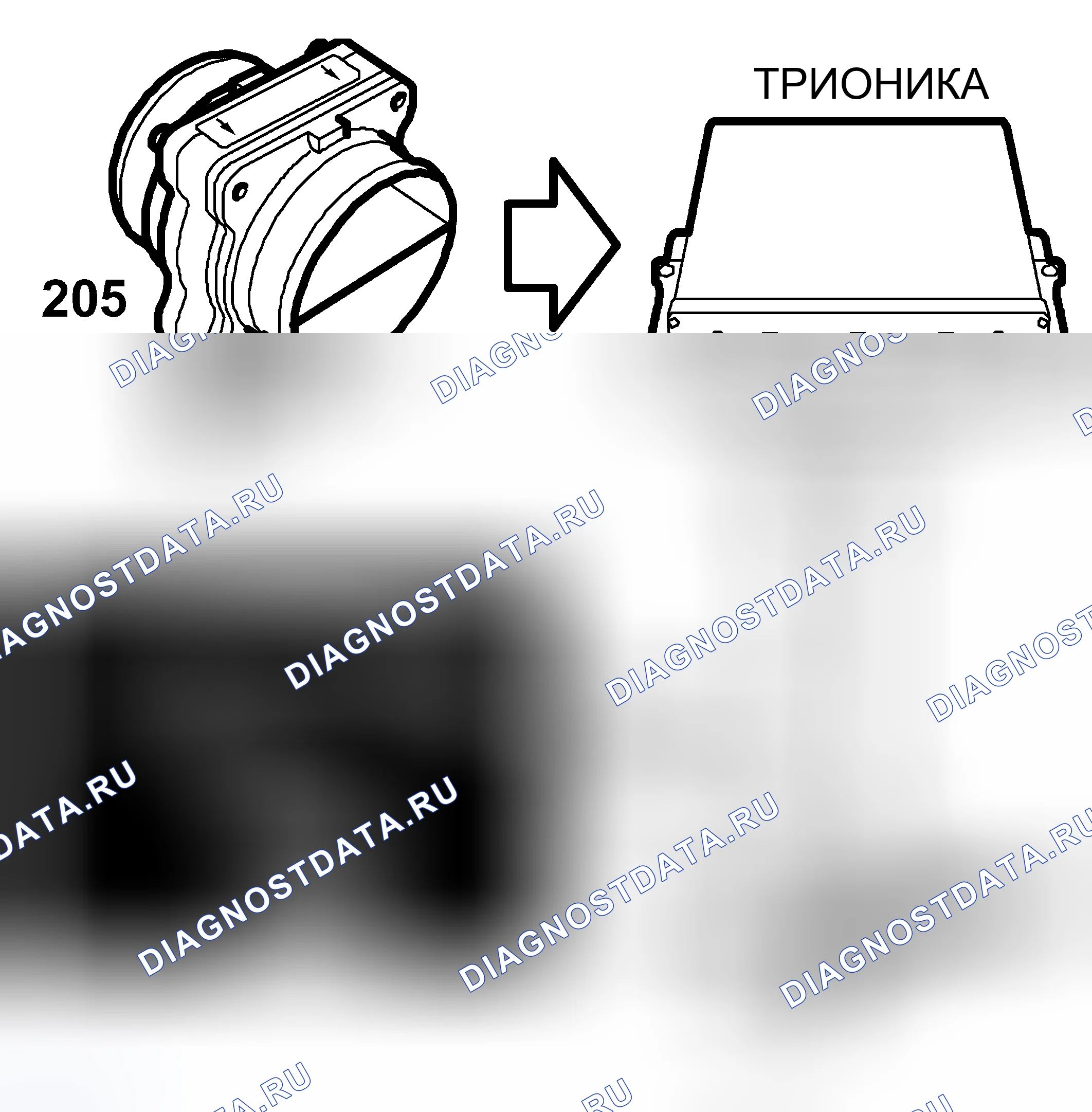 Рис. 308: Турбо-калибр, Trionic T7. Kia Optima I рестайлинг