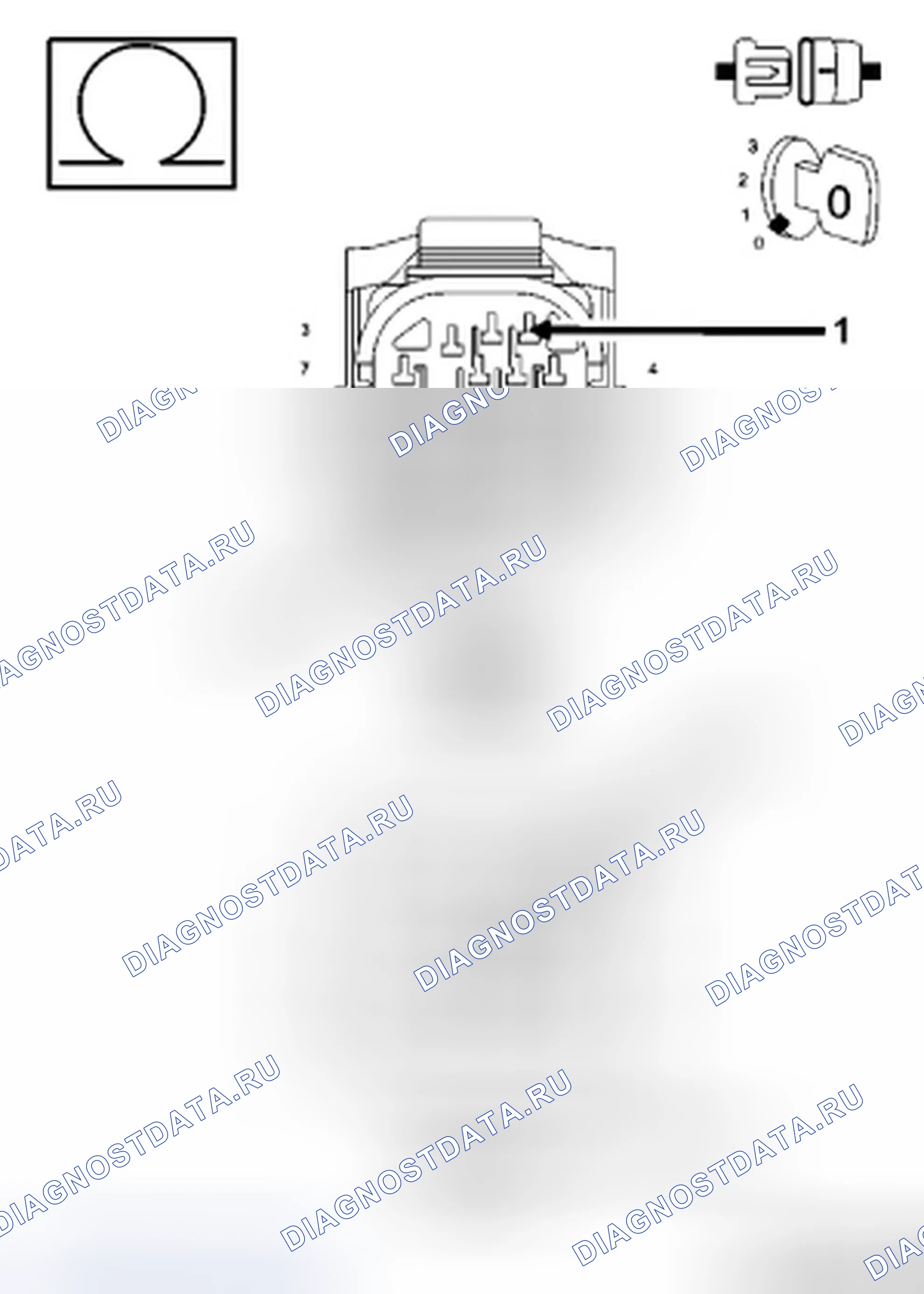 Рис. 1286: Диагностический тест. Dodge Avenger II