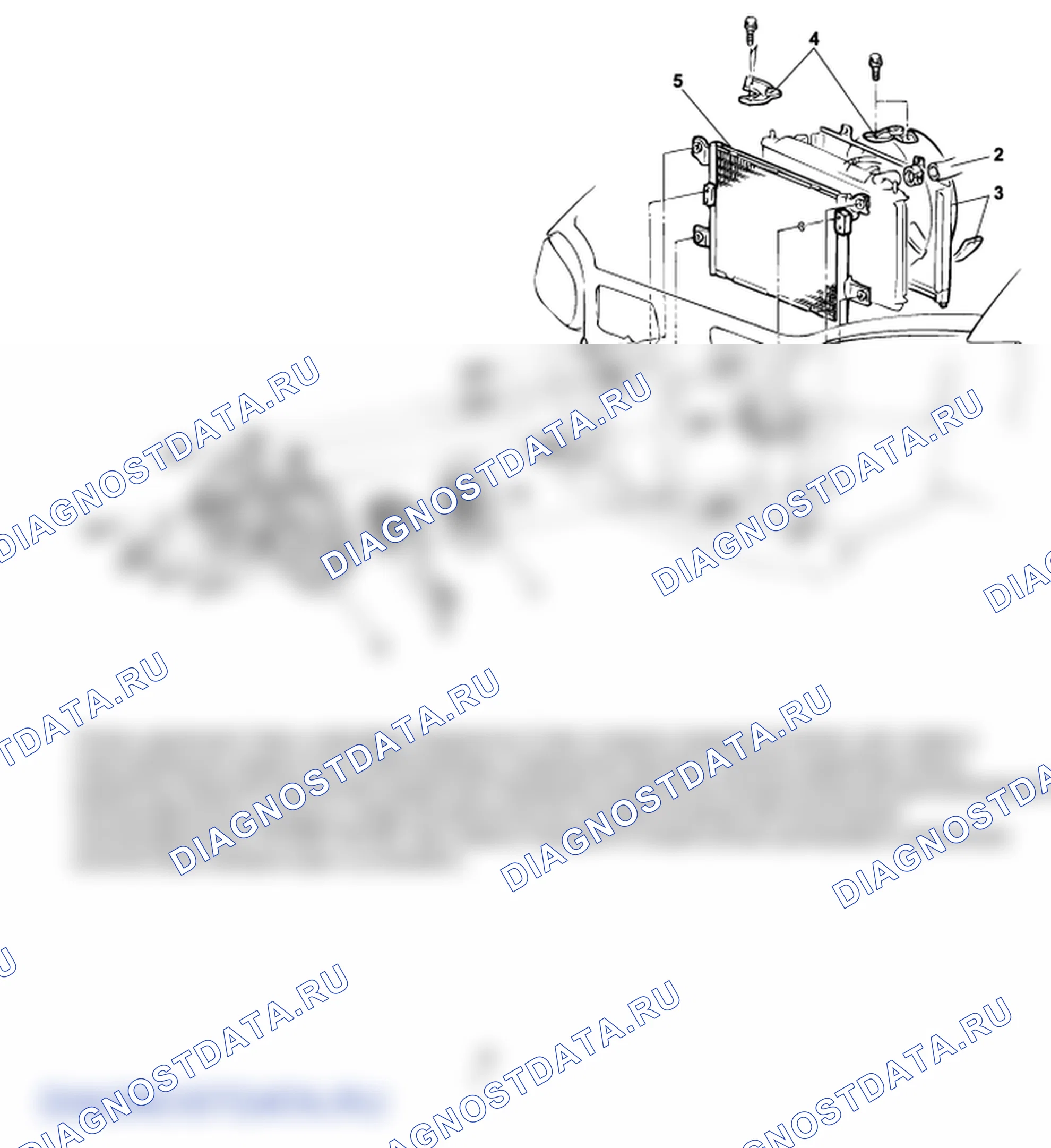Детали конденсатора. Hyundai H-1 A1