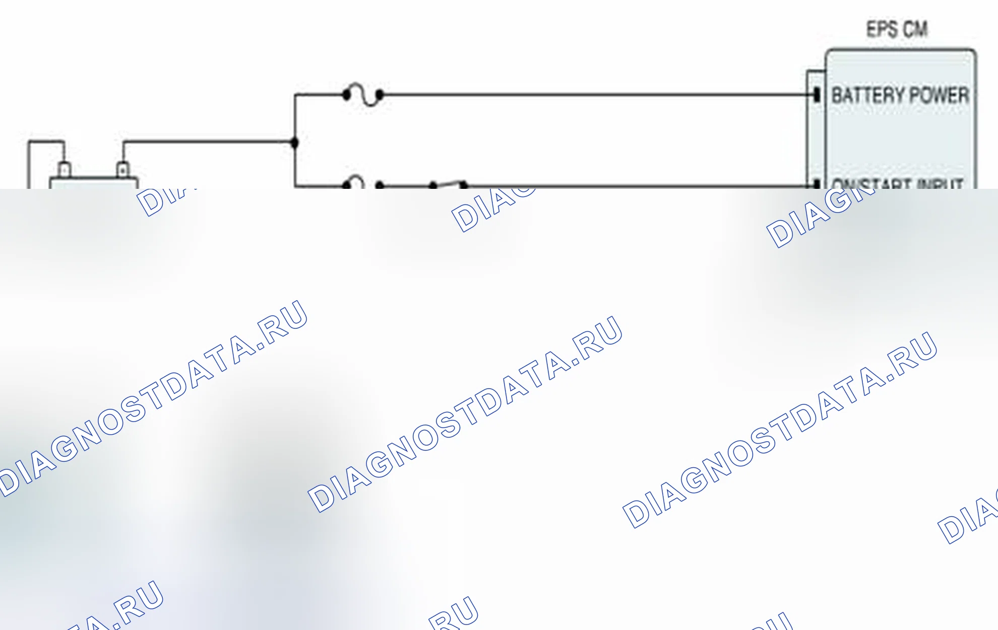 Рис. 27: Схема диагностической цепи. Geely Vision X3 Pro I