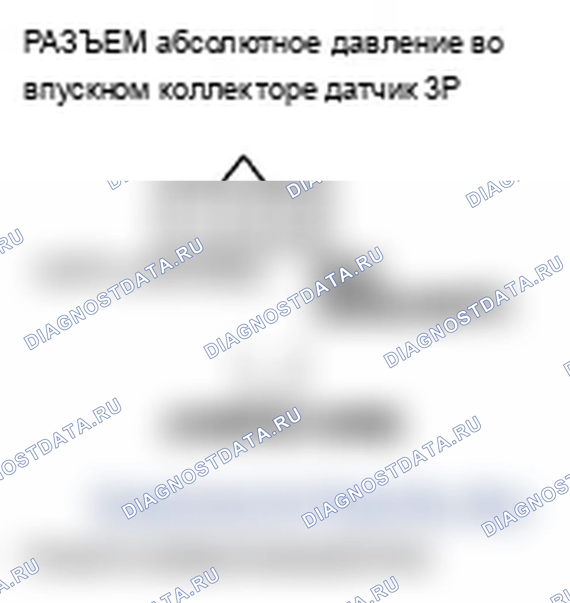 Рис. 6: P0108 расшифровка кода ошибки: высоковольтная цепь датчика абсолютное давление во впускном коллекторе. Acura RL II