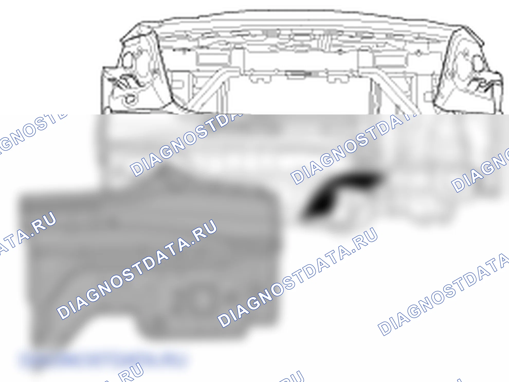 Снятие задней панели (частично). Hyundai Elantra V рестайлинг