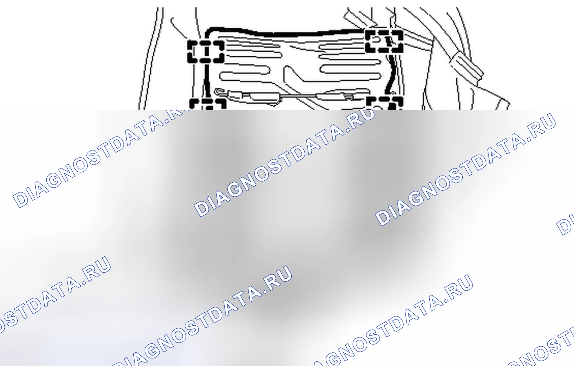 Рис. 386: ДЕМОНТАЖ. Toyota Avalon XX40