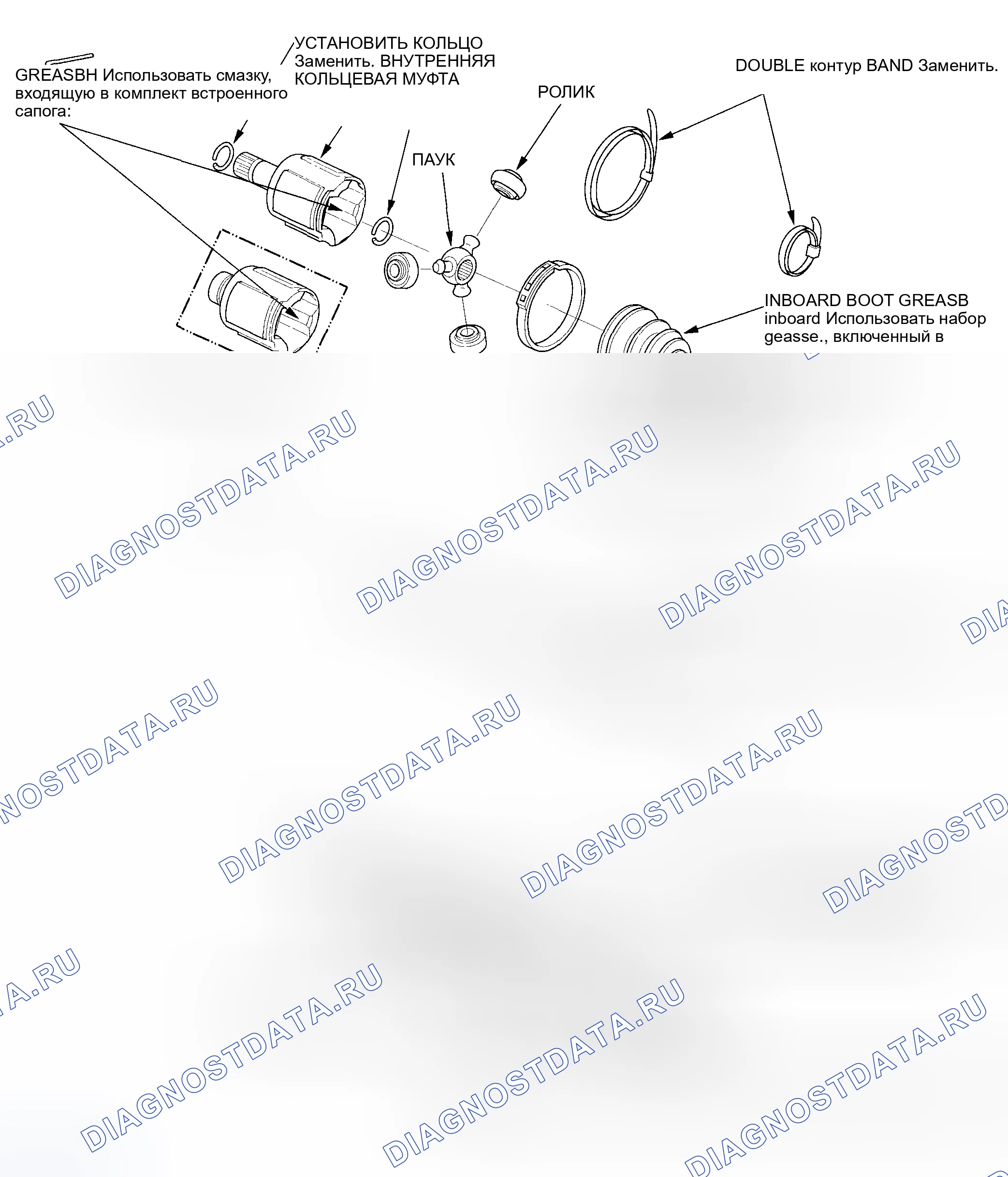Рис. 154: Модель M / T. Honda Accord VII