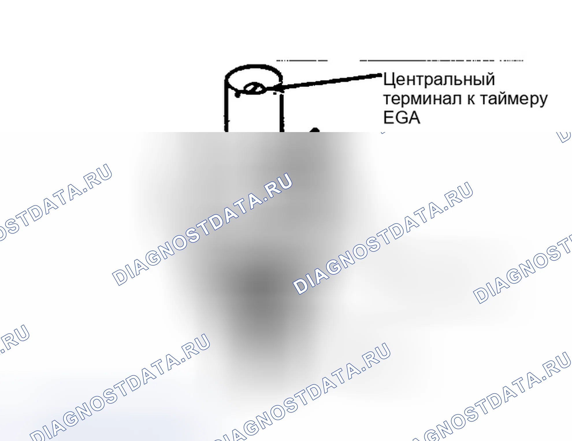 Рис. 37: Реле температуры заряда (датчик температуры ОЖ) (6-цилиндровый и V8). Dodge Diplomat I