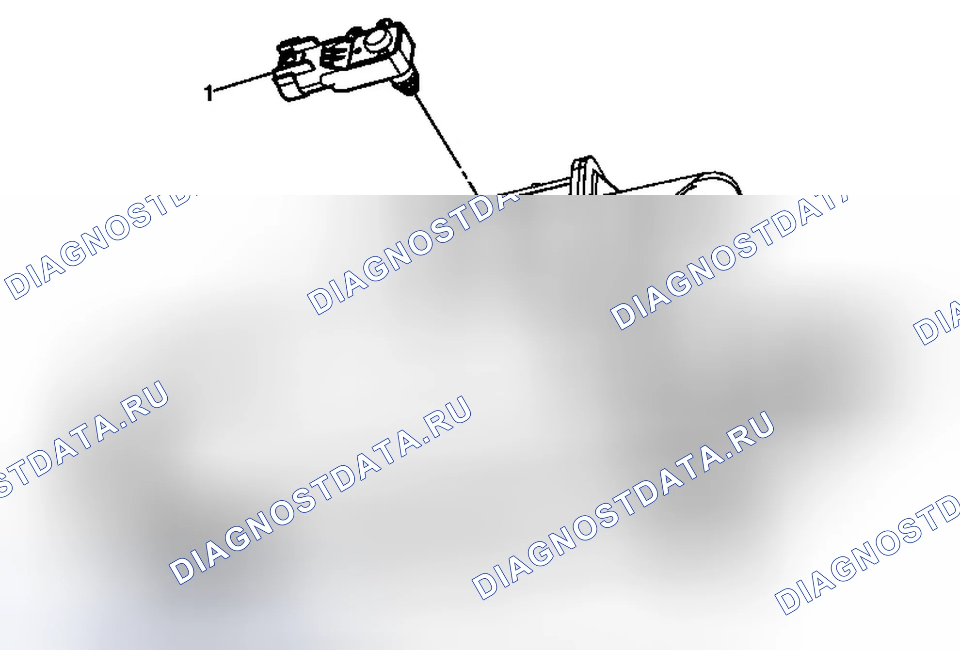 Рис. 4: Замена датчика давления топливного бака. Cadillac SRX II рестайлинг