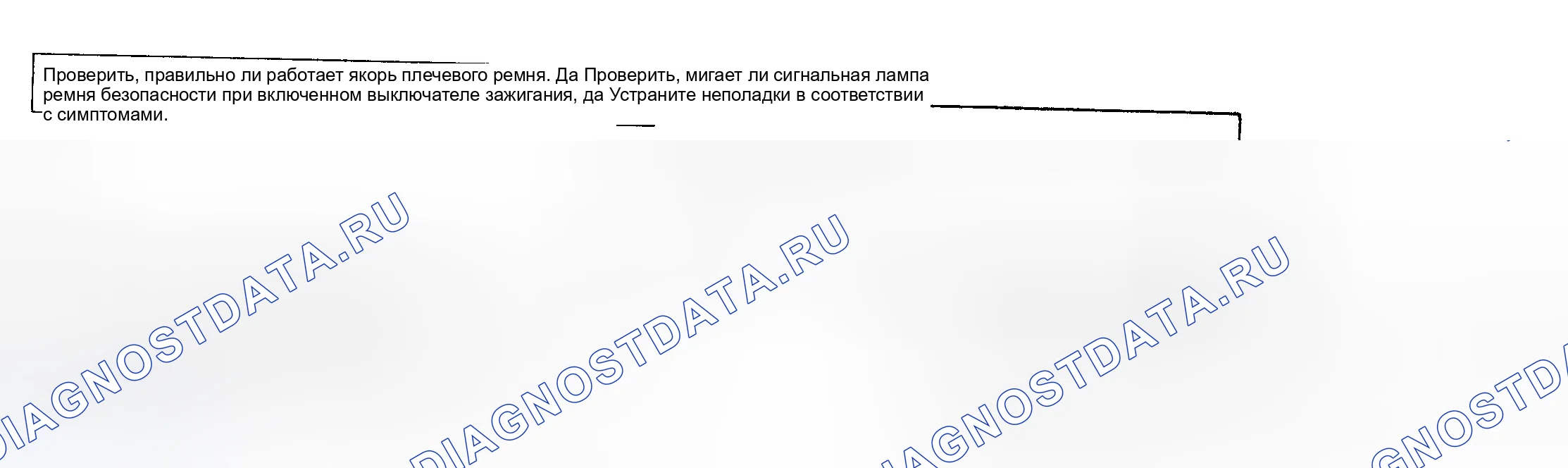 Рис. 3: Основная процедура поиска и устранения неисправностей, блок-схема. Subaru SVX I