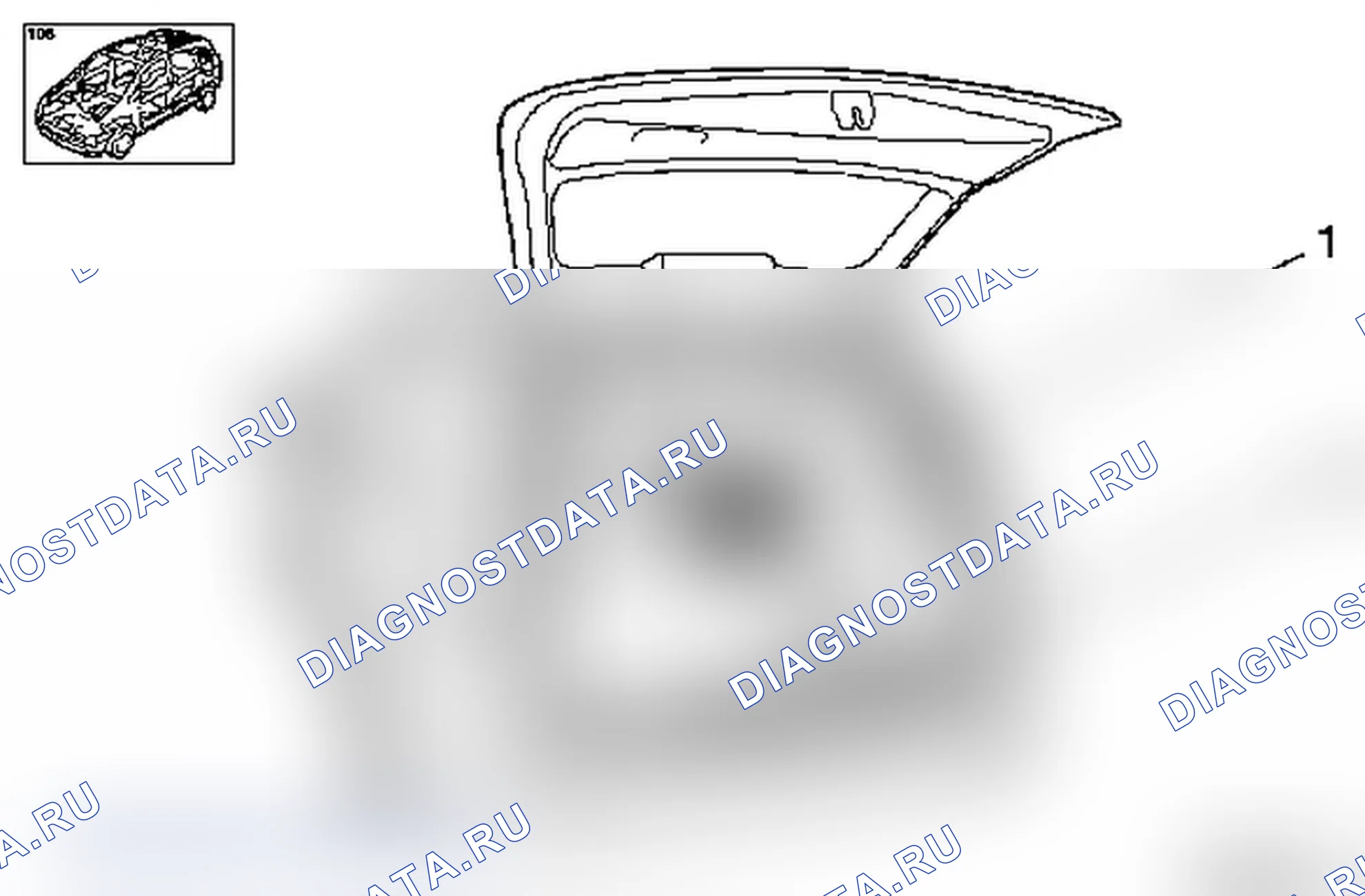 Замена резинового уплотнителя задней откидной двери (модель F 35). Opel Vectra C