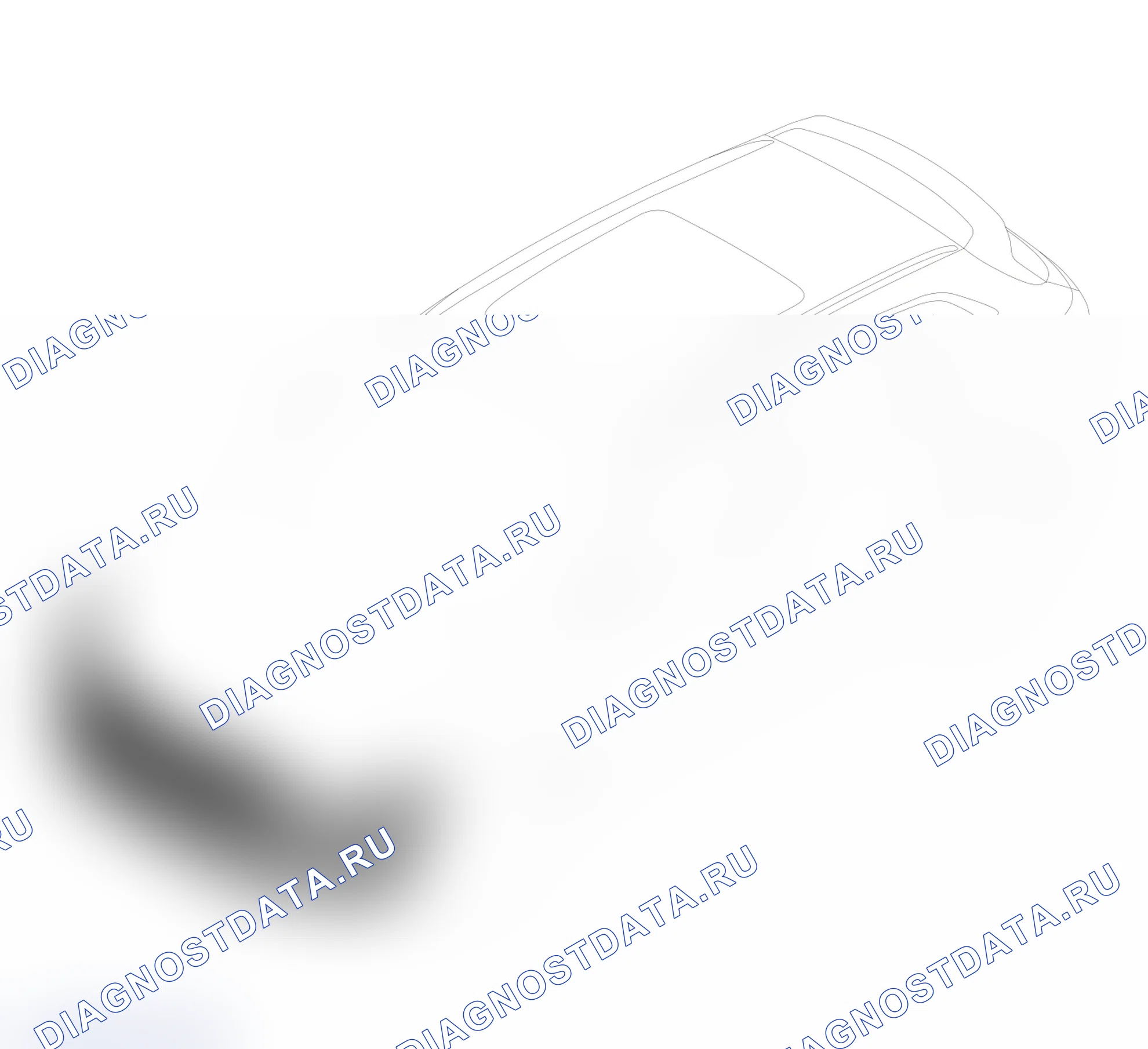 Схема расположения решётки радиатора — Haval Jolion. Haval Jolion I