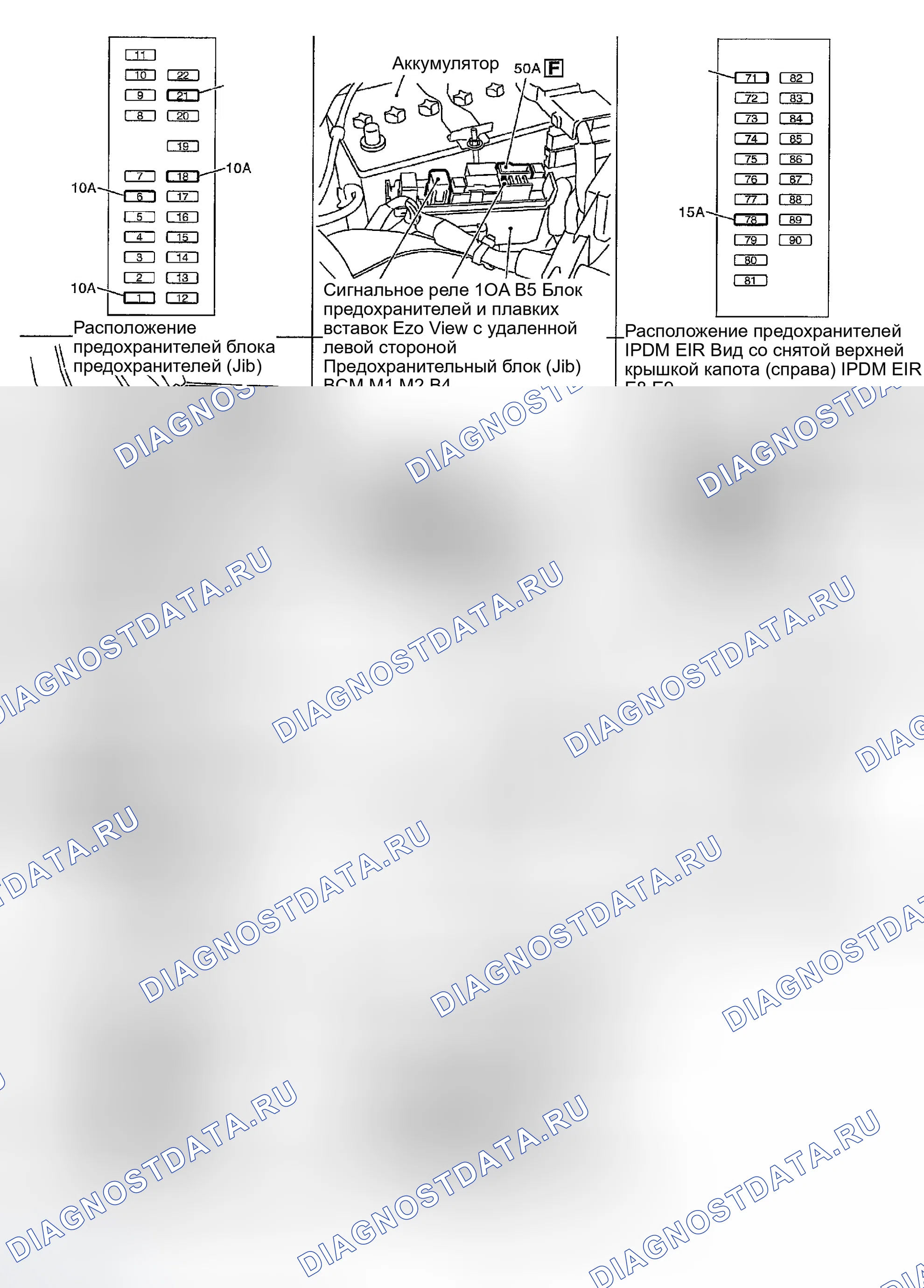 Рис. 111: РАСПОЛОЖЕНИЕ КОМПОНЕНТОВ И КАБЕЛЬНЫХ ЖГУТОВ. Infiniti G35 III