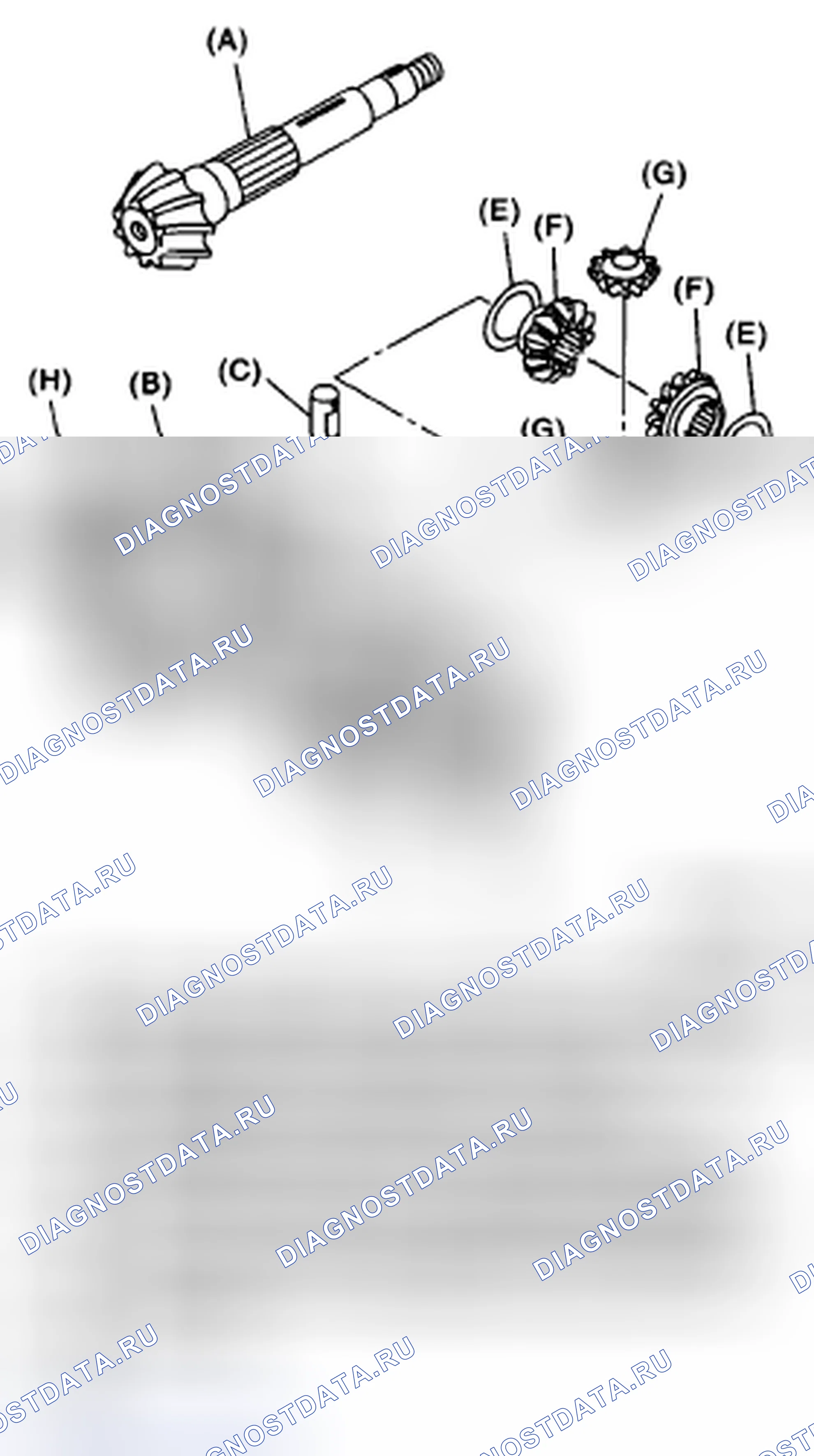 Рис. 55: ПРОВЕРКА механической трансмиссии (мкпп). Subaru Outback BP рестайлинг