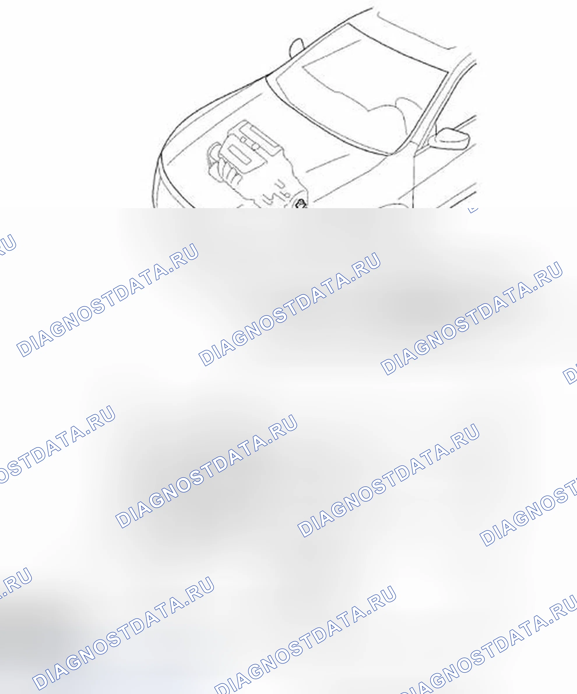 Рис. 15: Указатель расположения компонентов. Honda Crosstour I