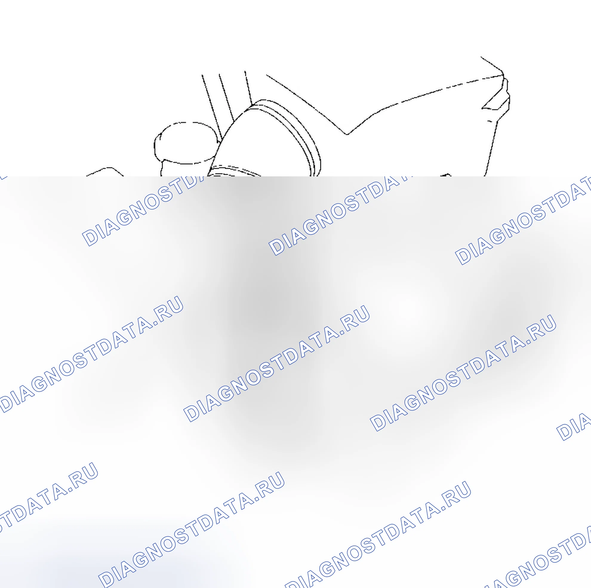 Рис. 377: Проверка уровня ATF. Honda Odyssey I