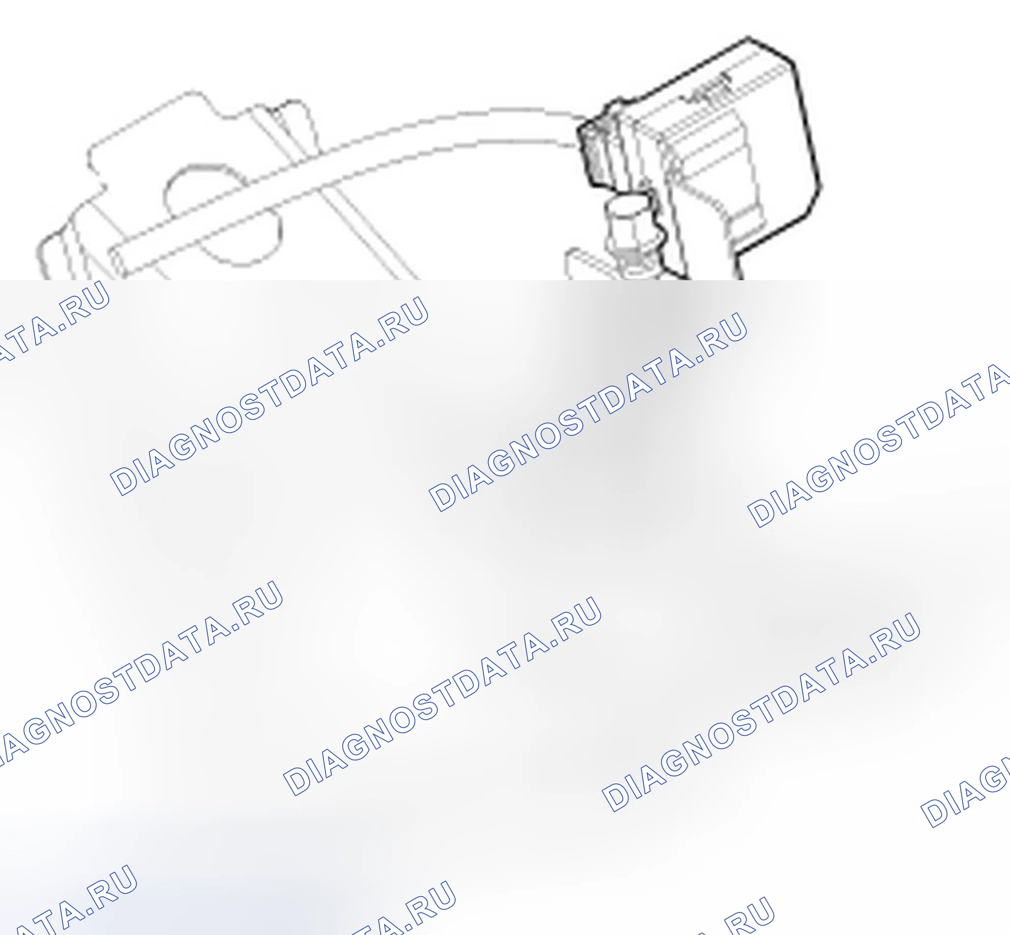 Рис. 129: Расположение компонентов. Hyundai Accent III