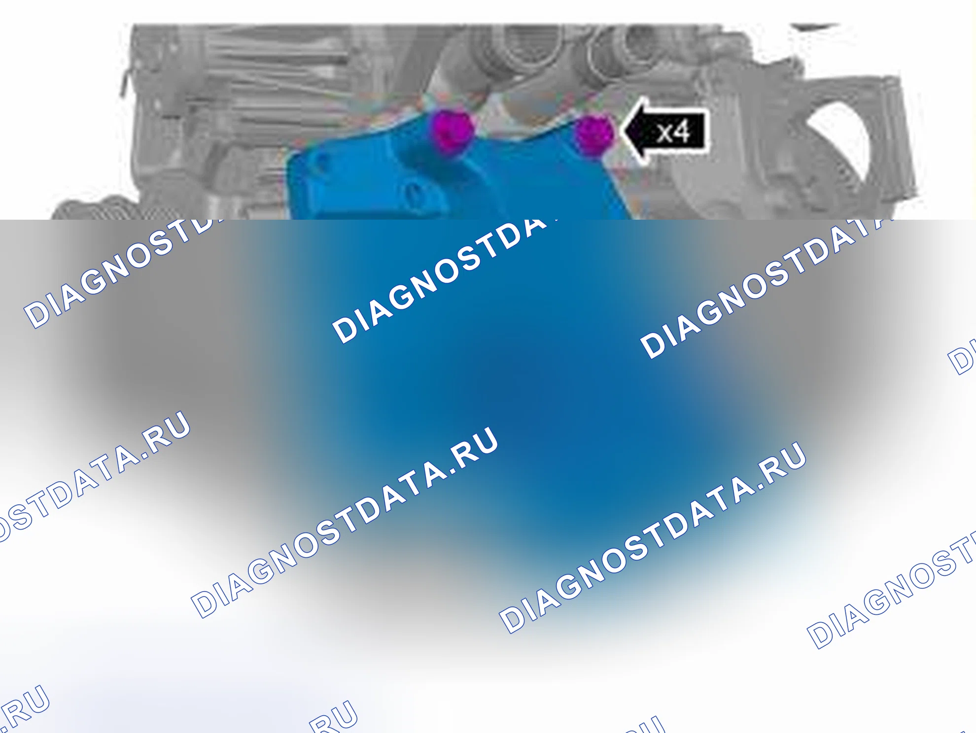Рис. 351: УСТАНОВКА. Volvo V70 III