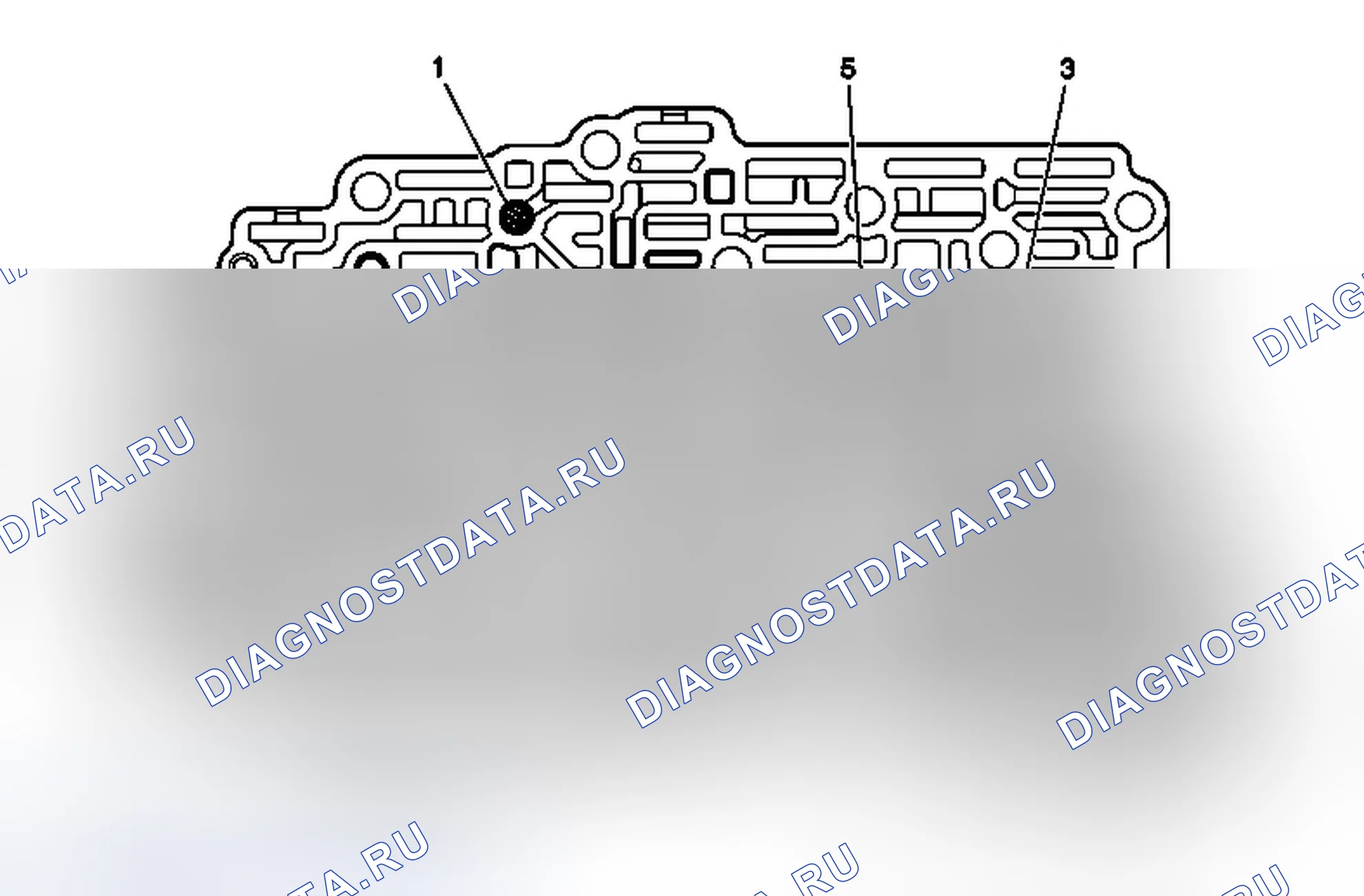 Рис. 174: Расположение шаровых обратных клапанов (Gen 2/Hybrid). Chevrolet Equinox II