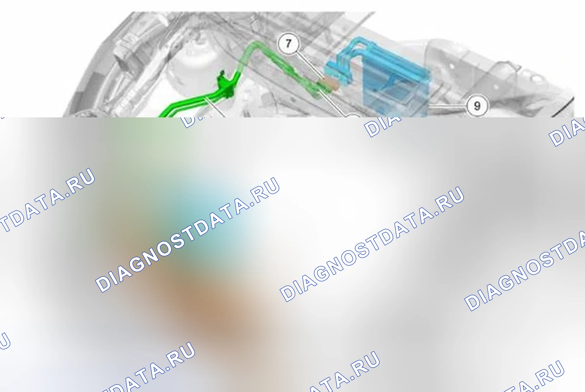 Рис. 2: ГТДИ 1.6л, 2.5л. Ford Escape III