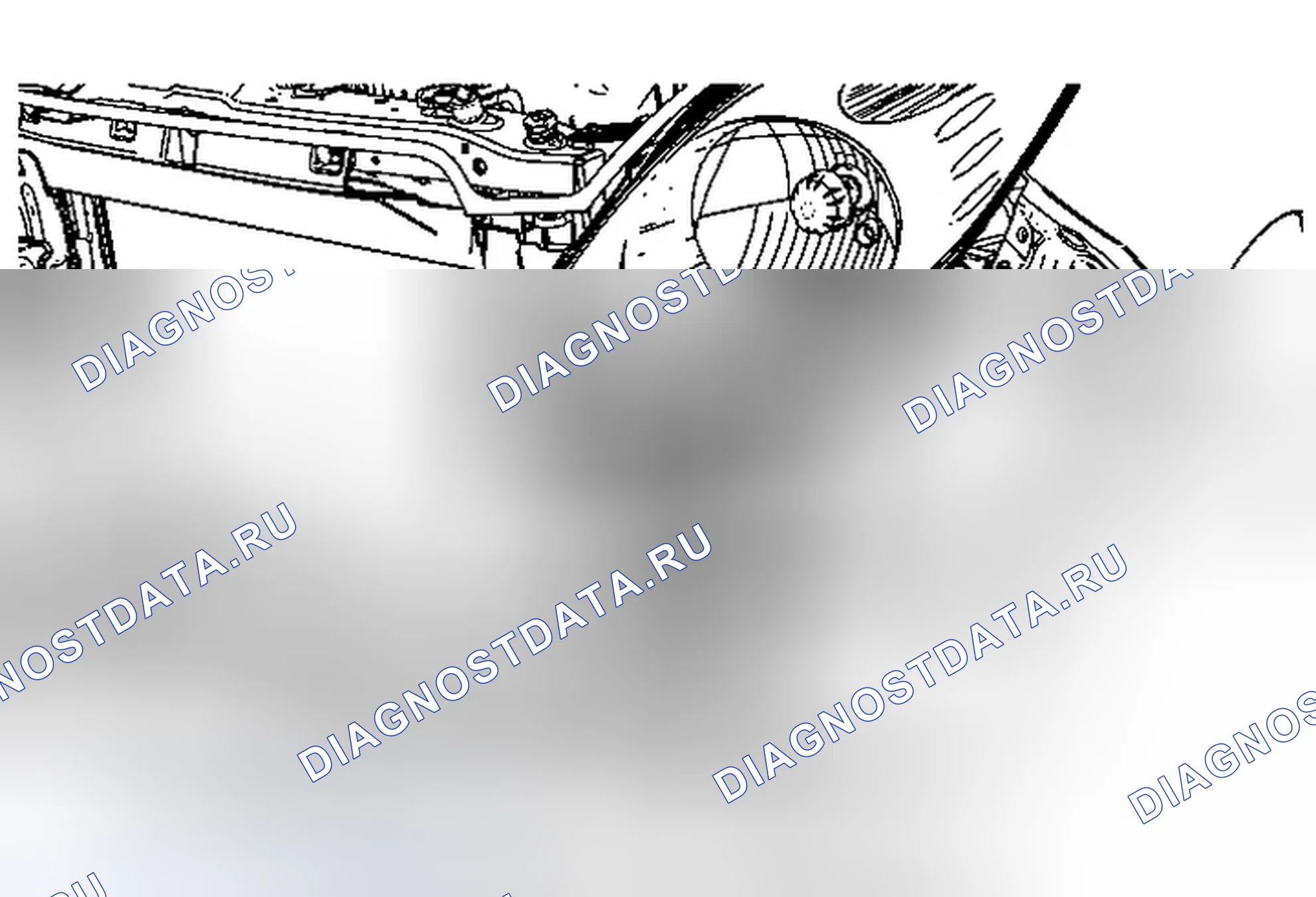 Рис. 2: Замена звукового сигнала. Chevrolet Spark M300