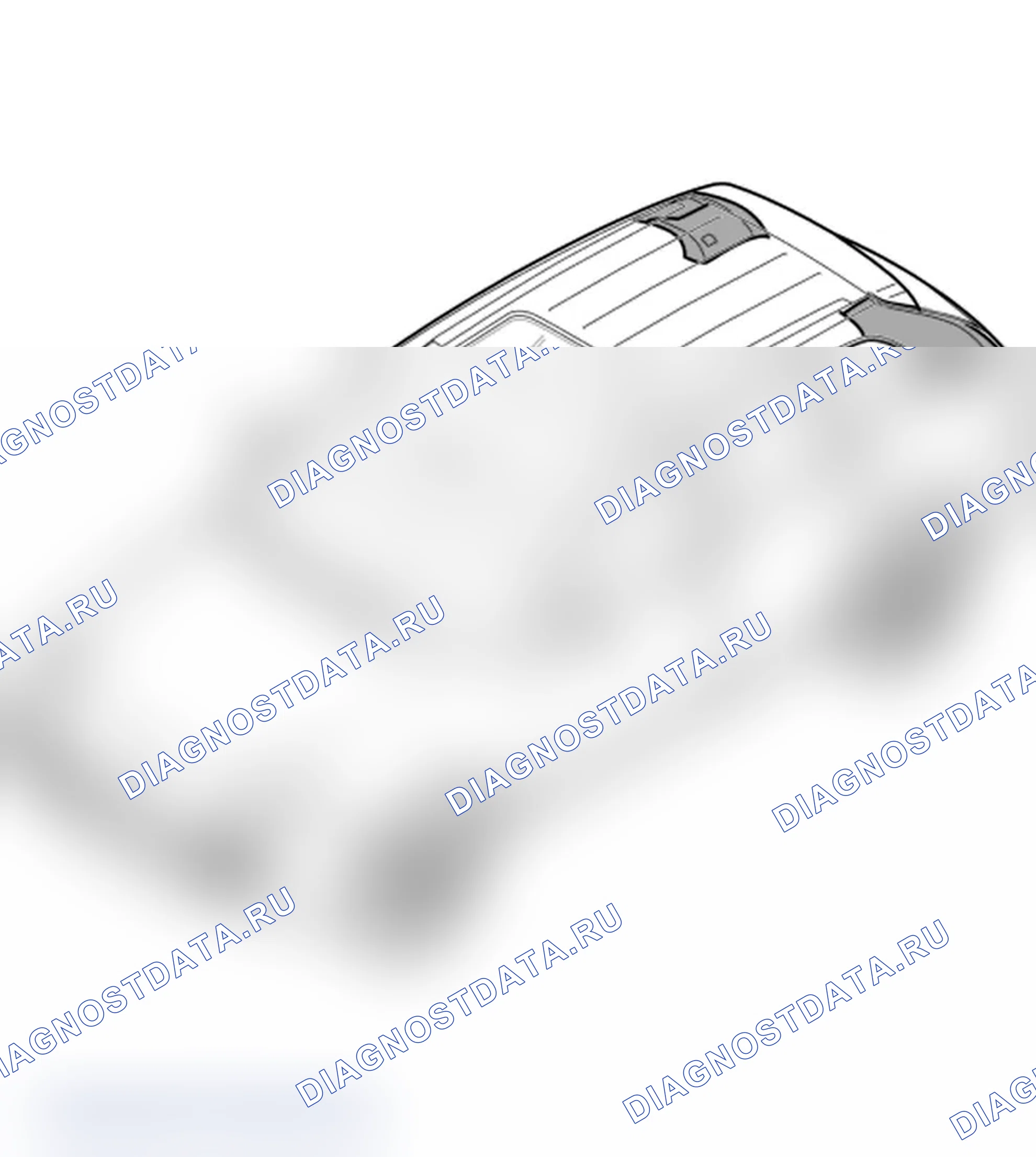 Рис. 5: Снятие облицовки D-образной стойки. Porsche Cayenne Turbo I рестайлинг