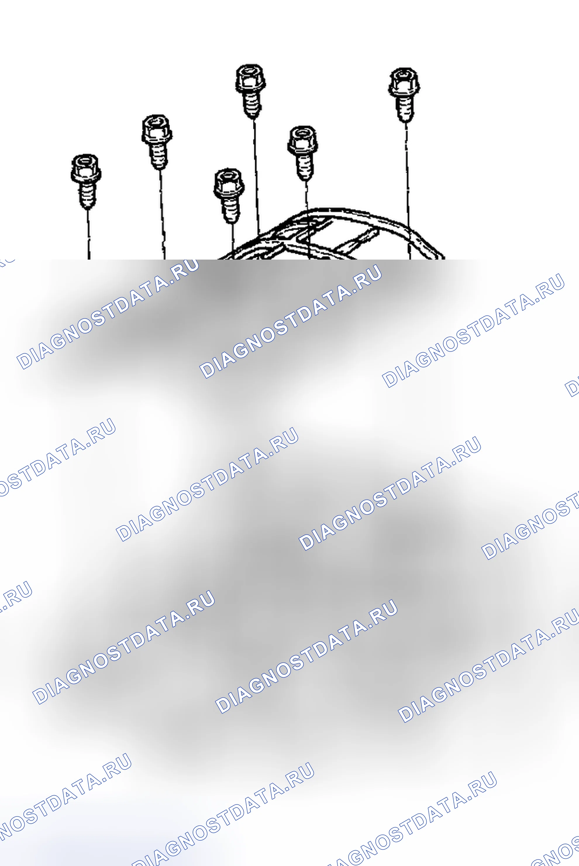Рис. 189: Снятие коленчатого вала и поршня. Acura RSX I