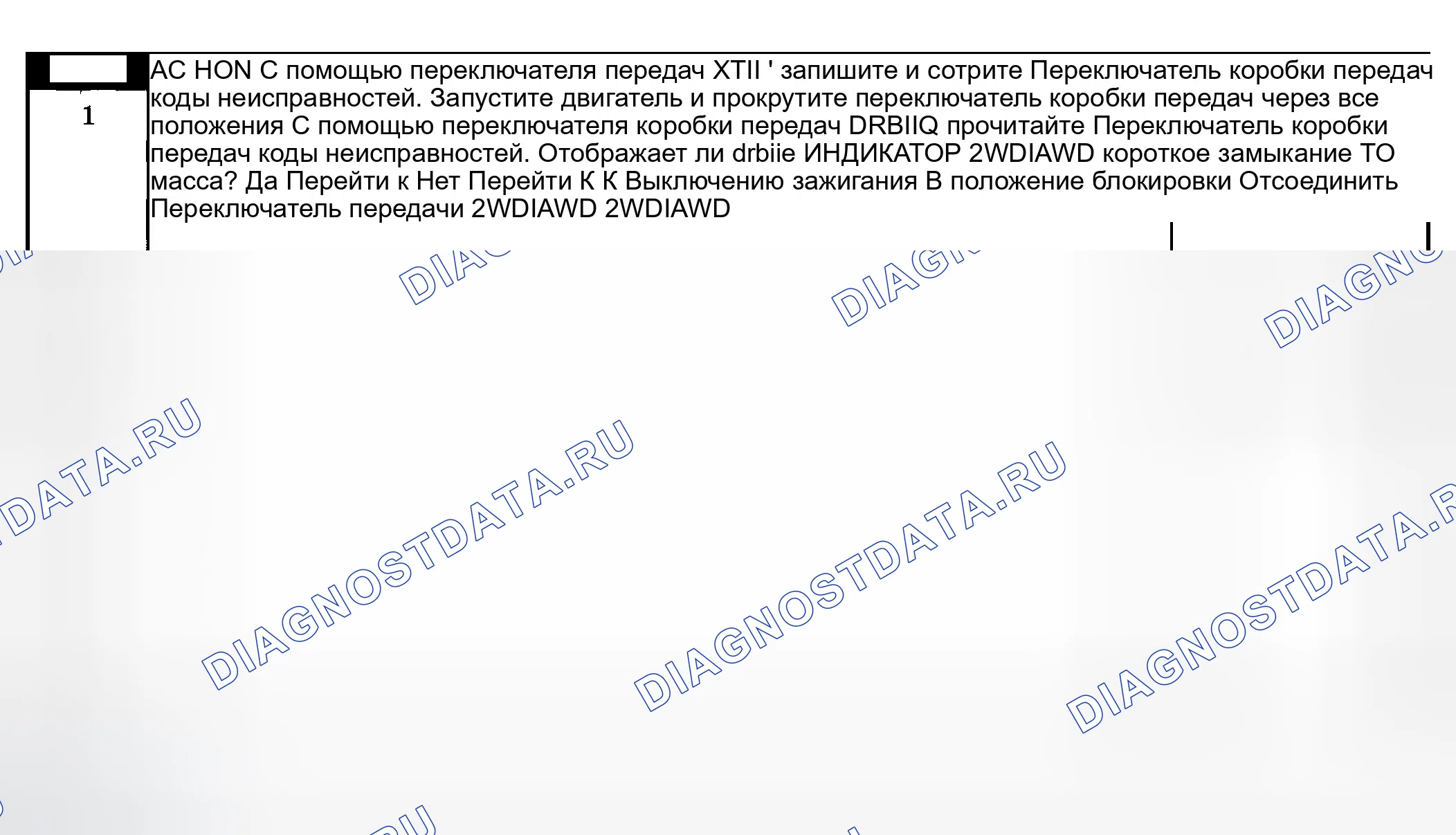 Рис. 1064: Диагностическая процедура. Dodge Pickup R1500 
