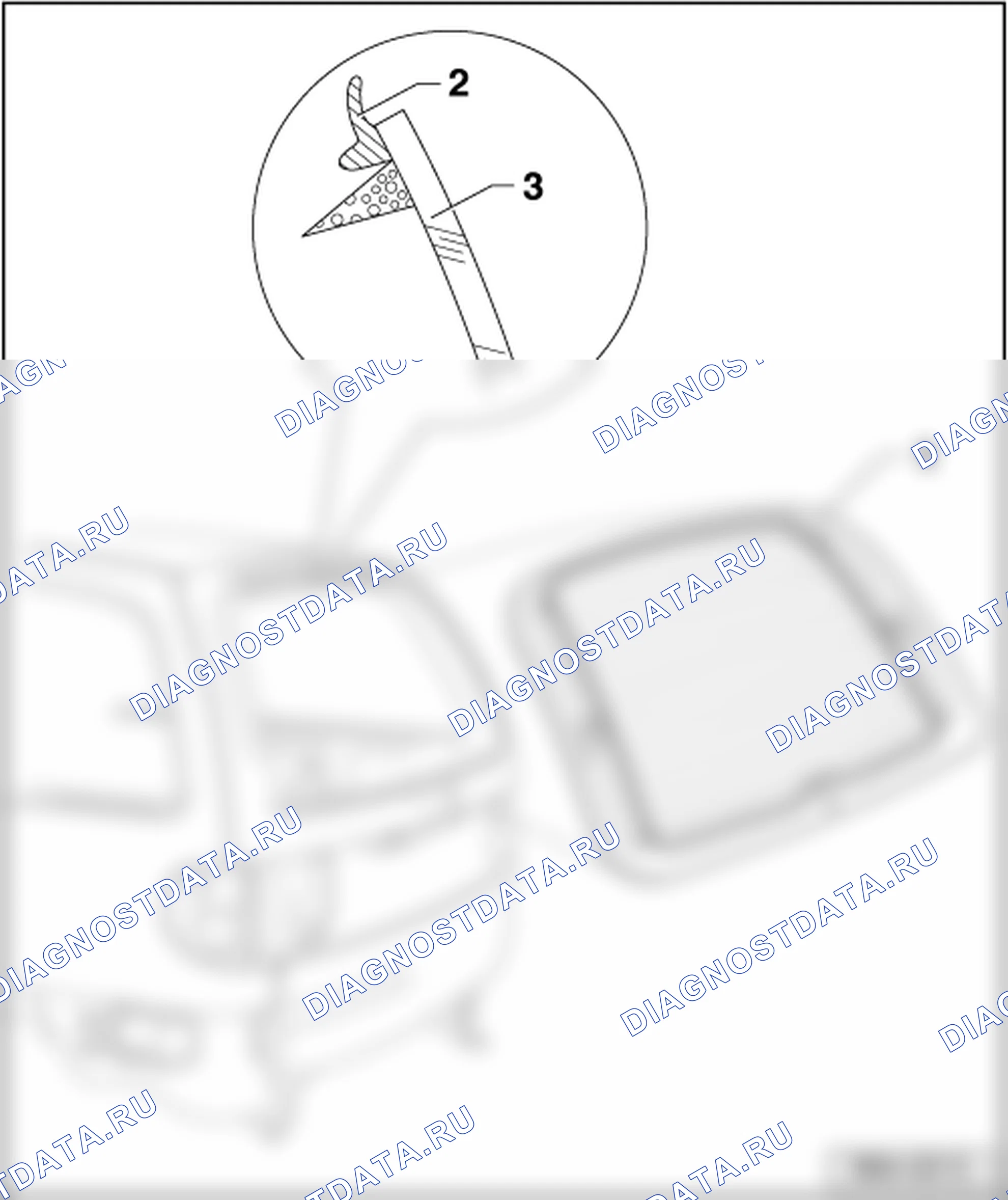 Заподлицо скрепленные окна. SEAT Alhambra I