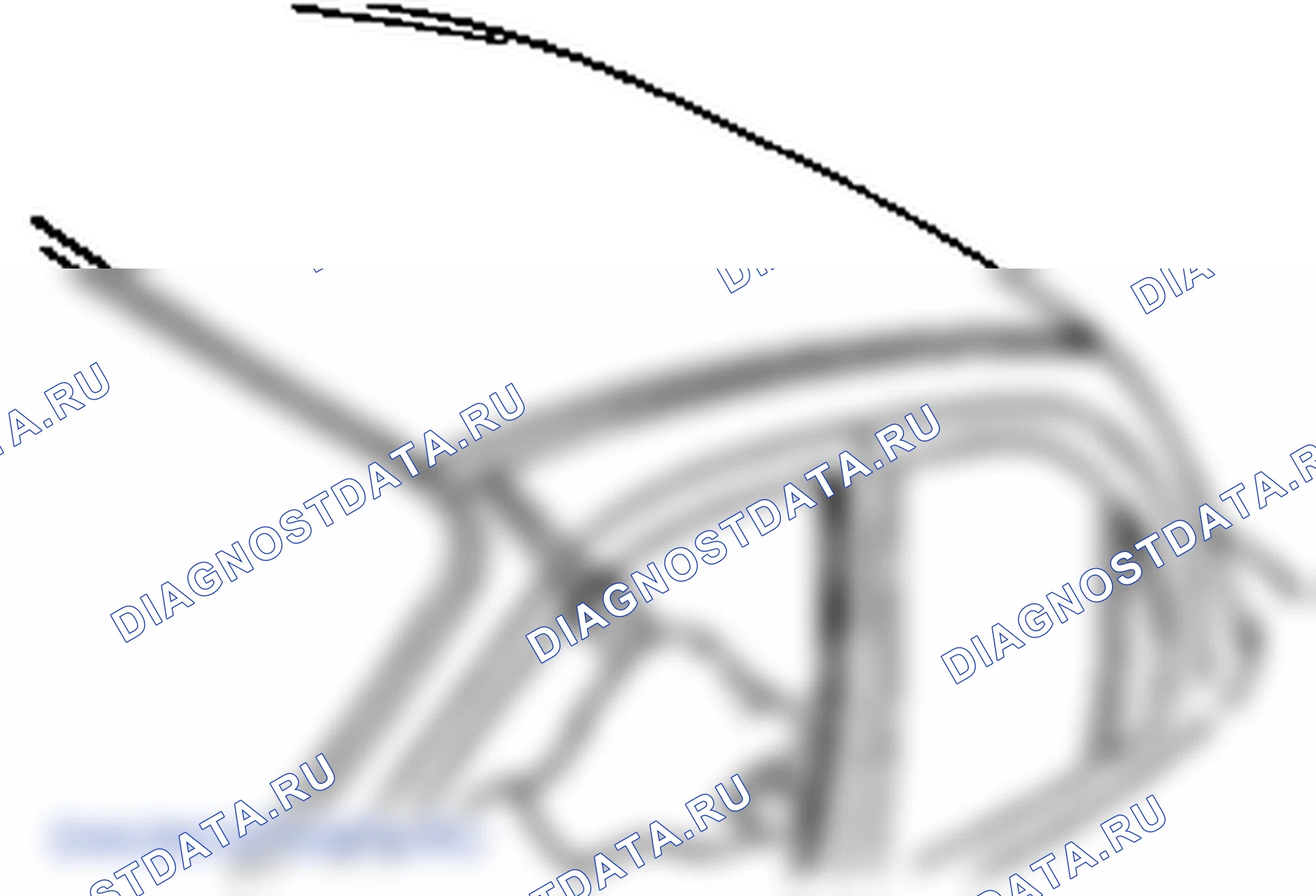 Снятие боковых молдинги кузова. Hyundai Accent LC