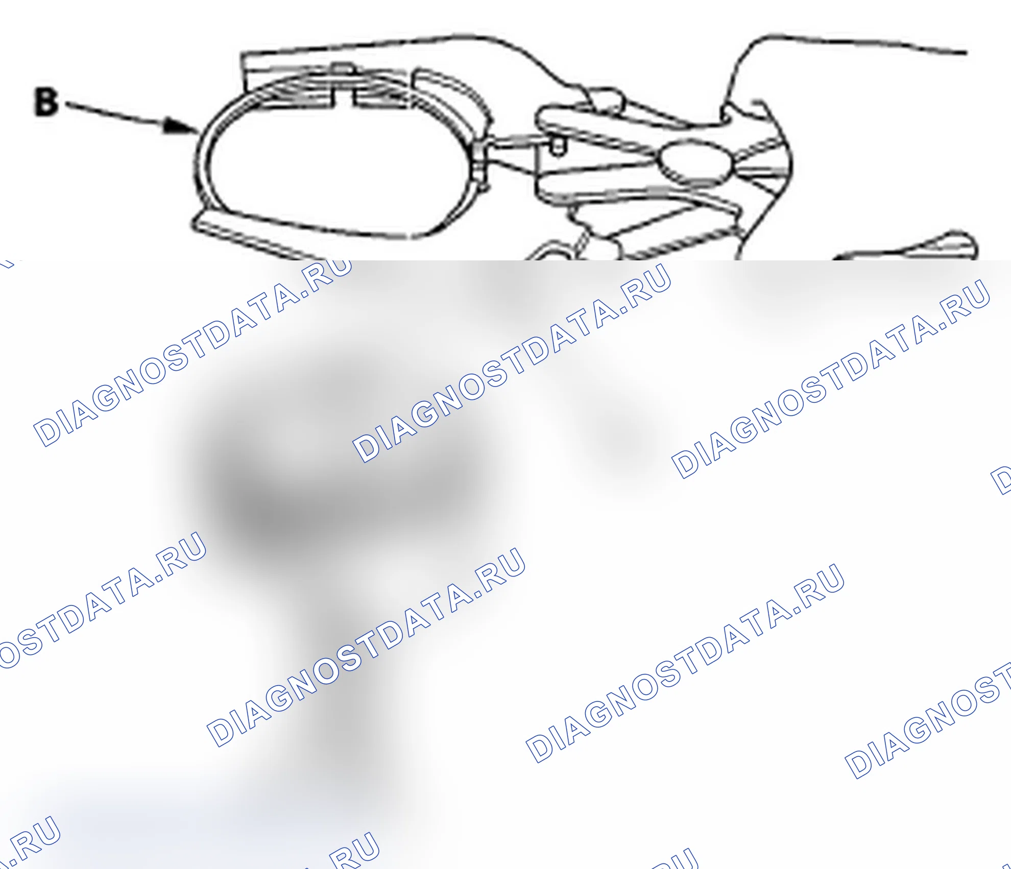Рис. 483: Замена поршневого кольца. Acura TL IV